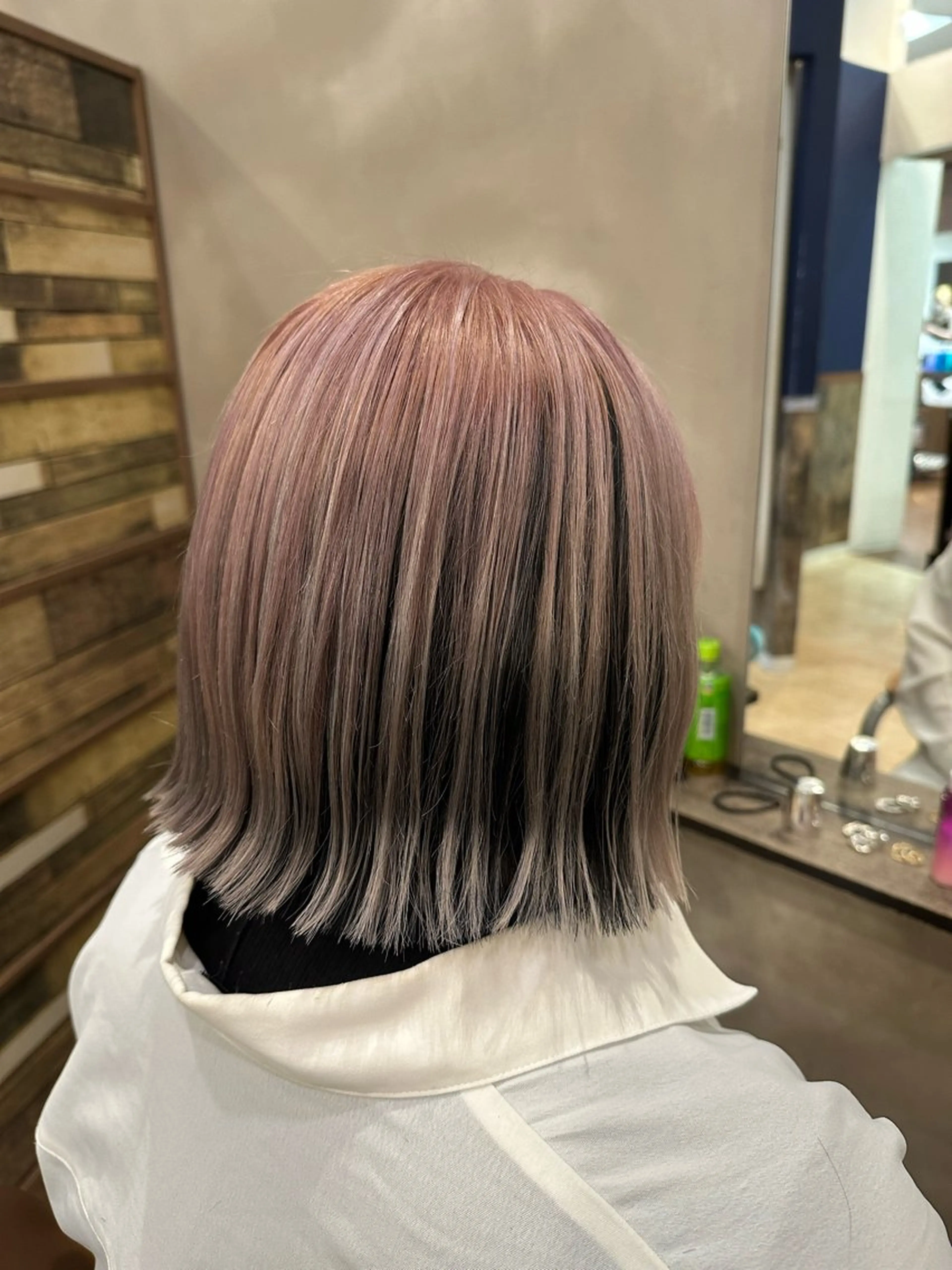カラー 原田 まなみのヘアスタイル