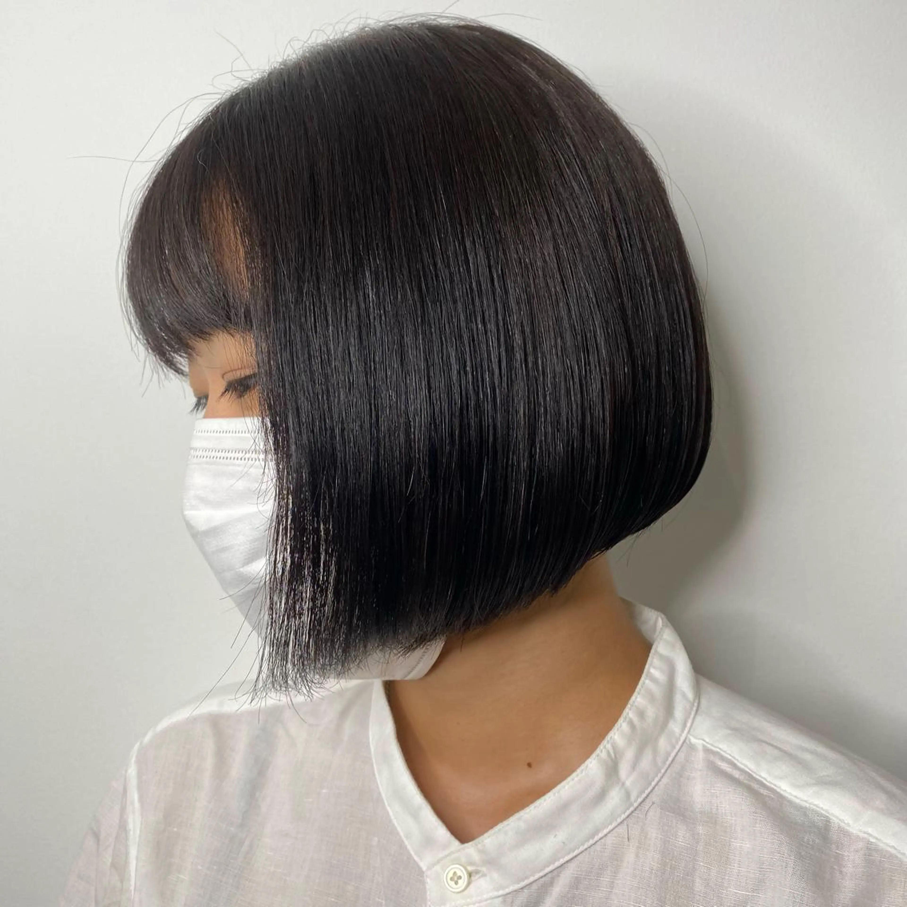 ショート カラー ボブ 暖色カラー🍊 せきゆうかのヘアスタイル