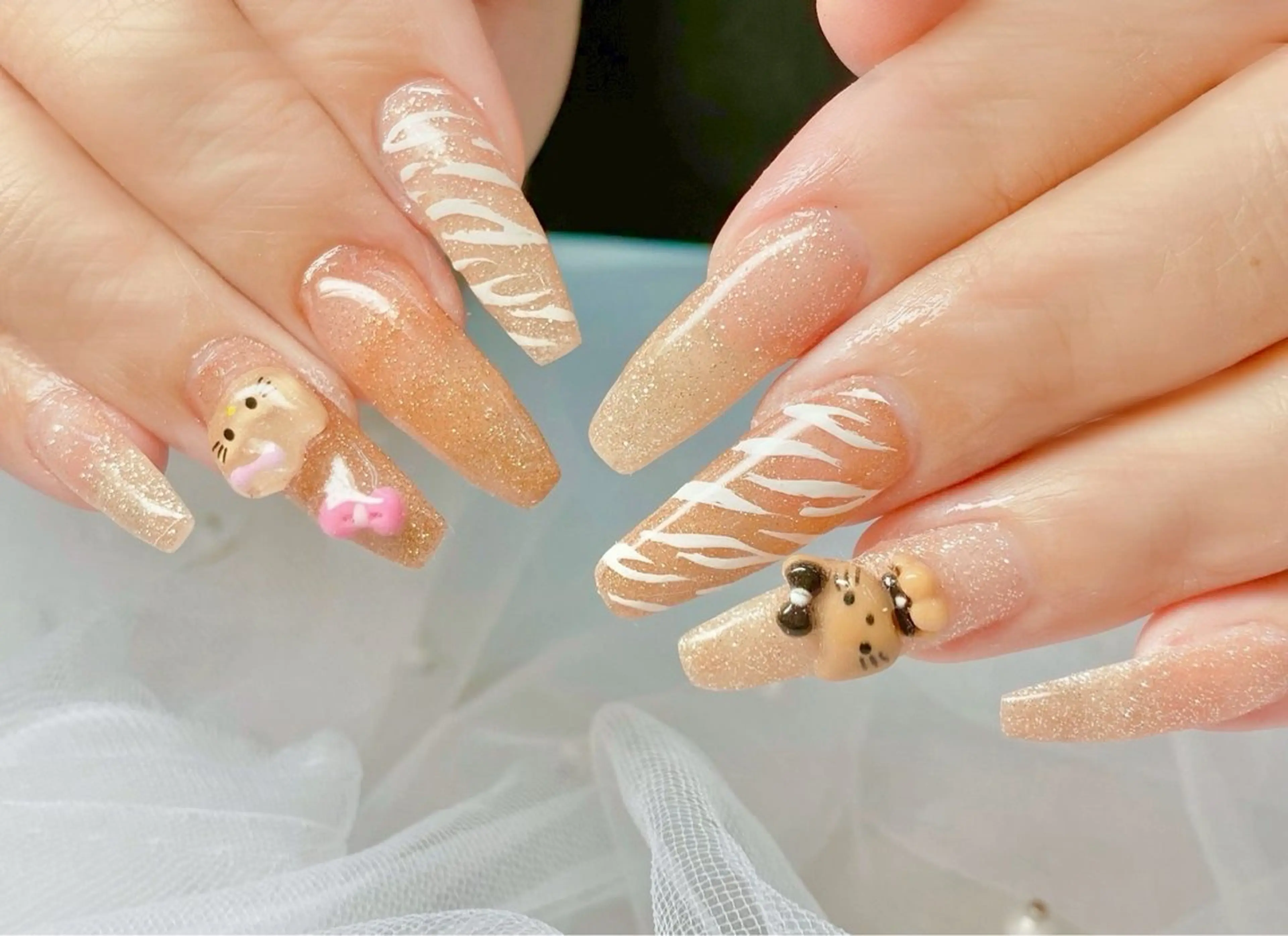 ネイル Queennail 北堀江megumiのネイルデザイン