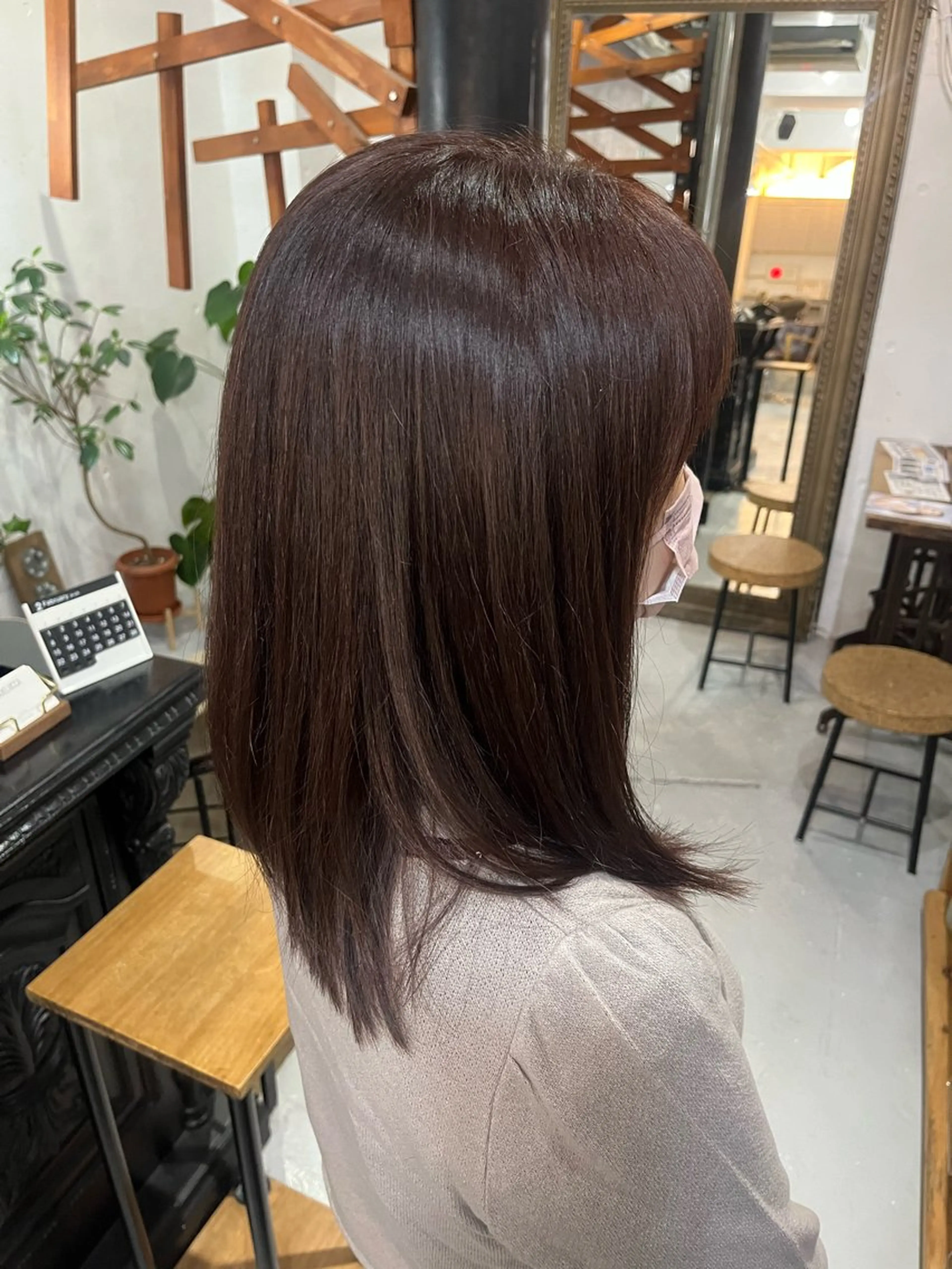 ミディアム カラー ピンクカラー ヘアカラー 🎀Yamasaki Yui🎀のヘアスタイル