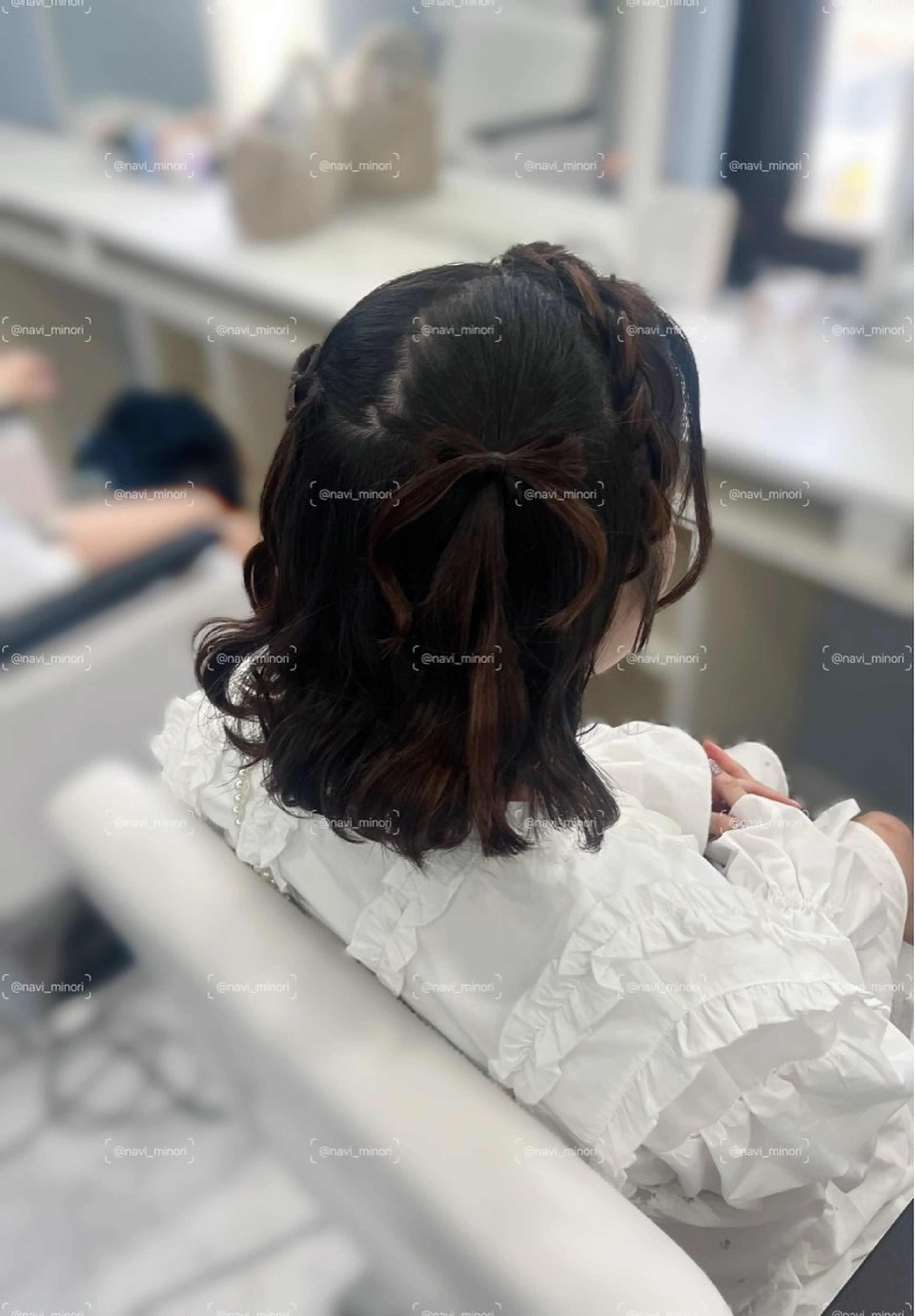 ショート ヘアアレンジ Hairset minoriのヘアスタイル