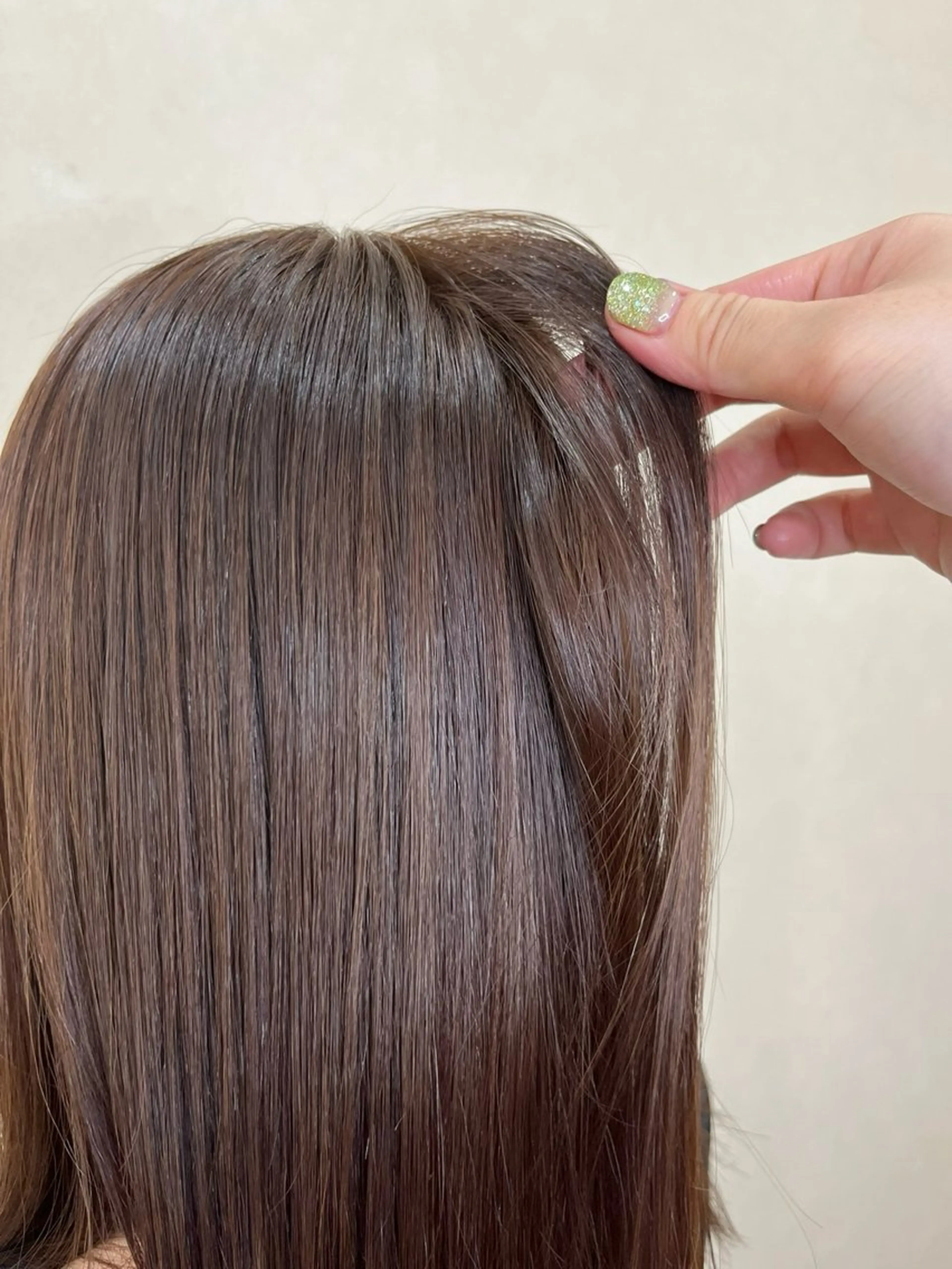 ミディアム ヘアカラー トリートメント 🌙透明感カラー ×カット リナ🌙のヘアスタイル