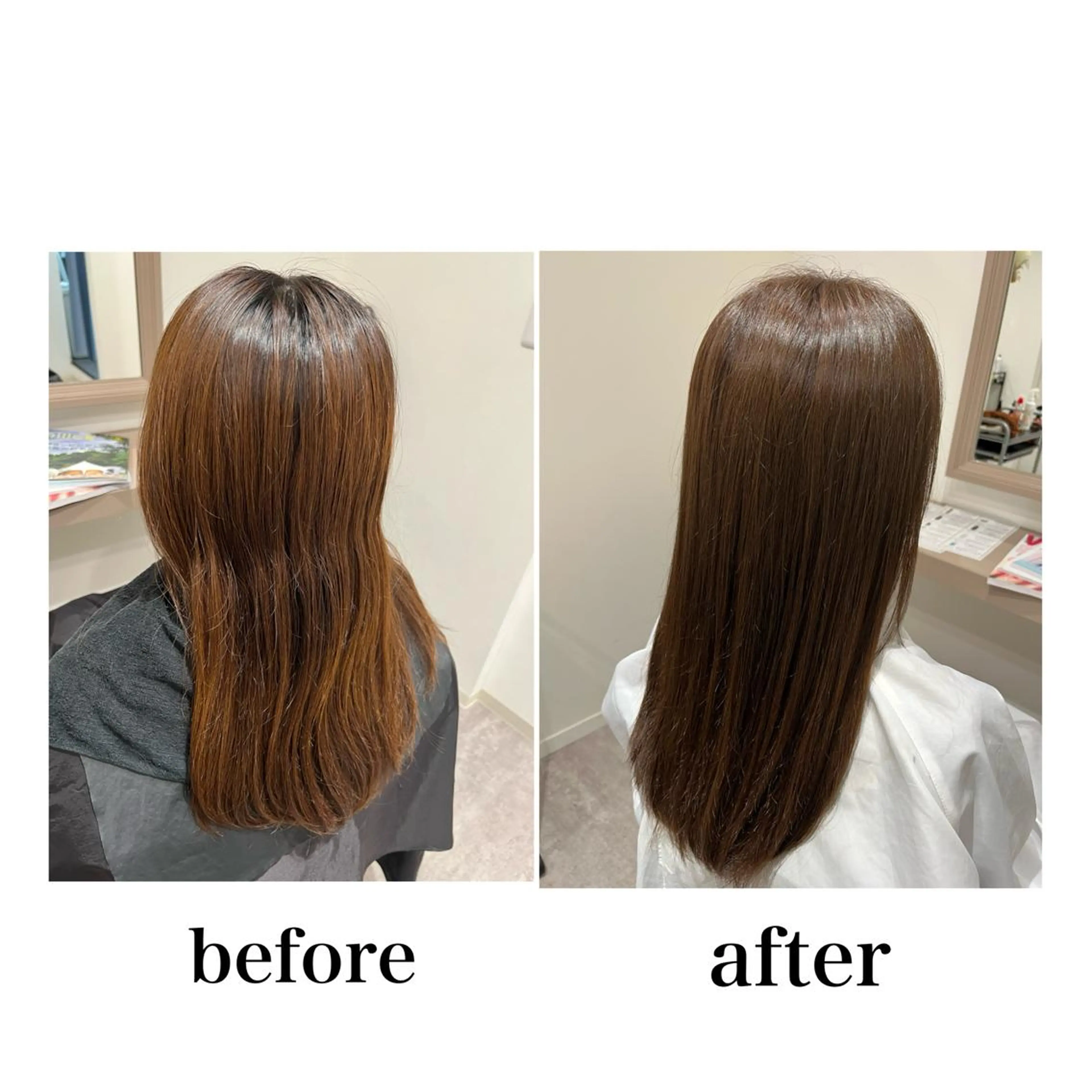 ロング カット ヘアカラー トリートメント 井上 美春のヘアスタイル