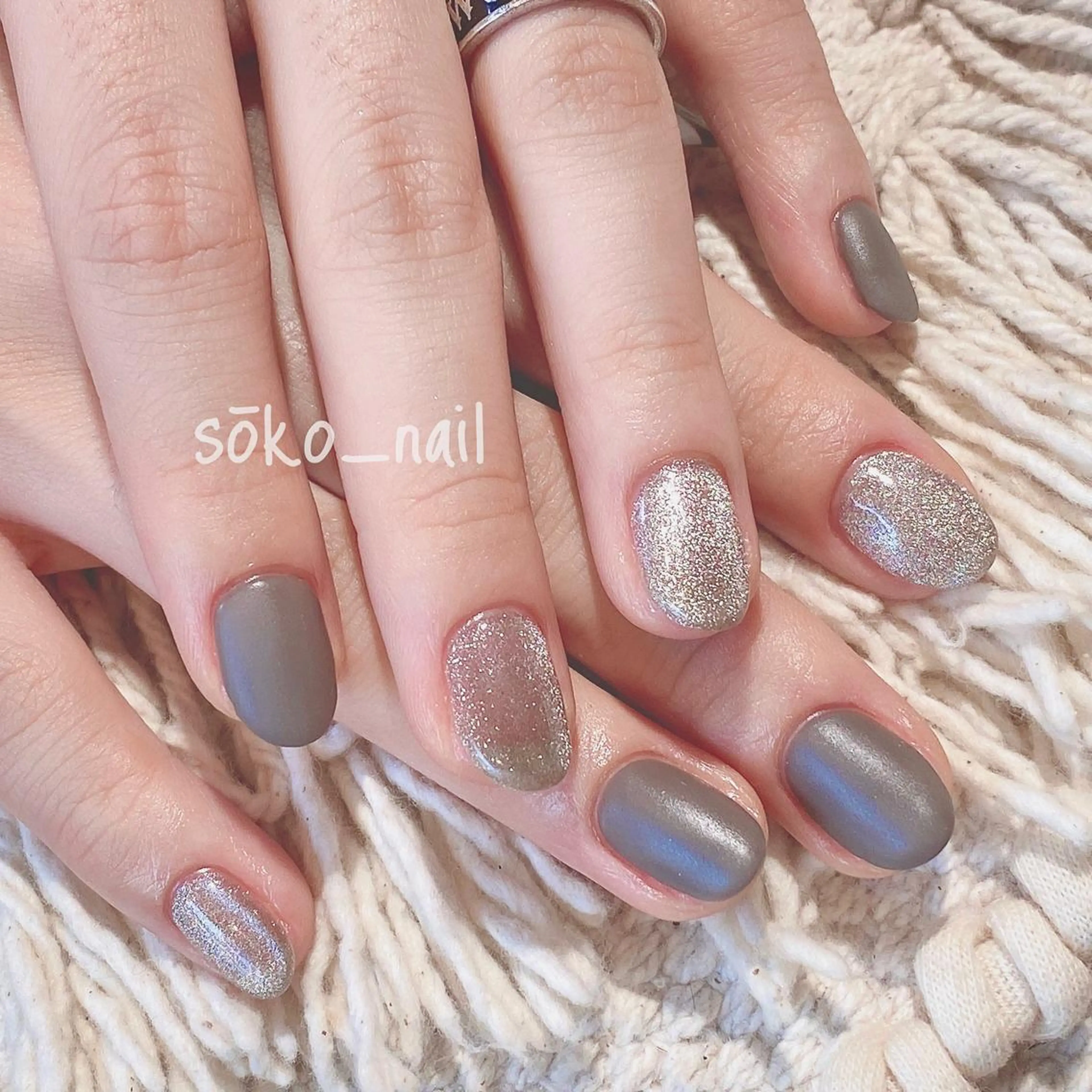 ネイル ハンドネイル sōko Hair&Nail Salon所属・megu  / sōko nailのネイルデザイン