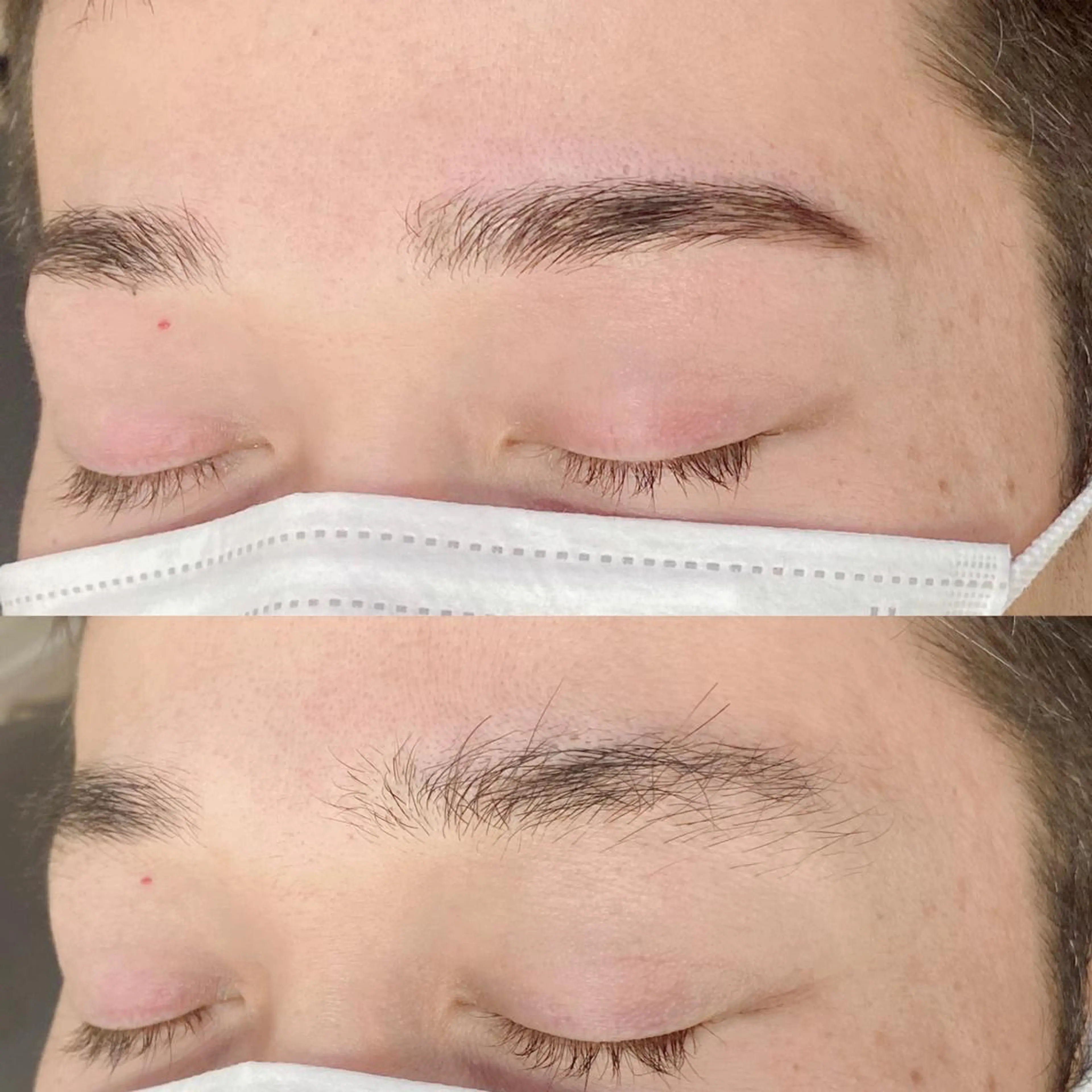 アイブロウ メンズアイブロウ ワックス脱毛 その他(アイブロウ) まつげパーマ🫧 LEDマツエク専門店のマツエク・マツパデザイン