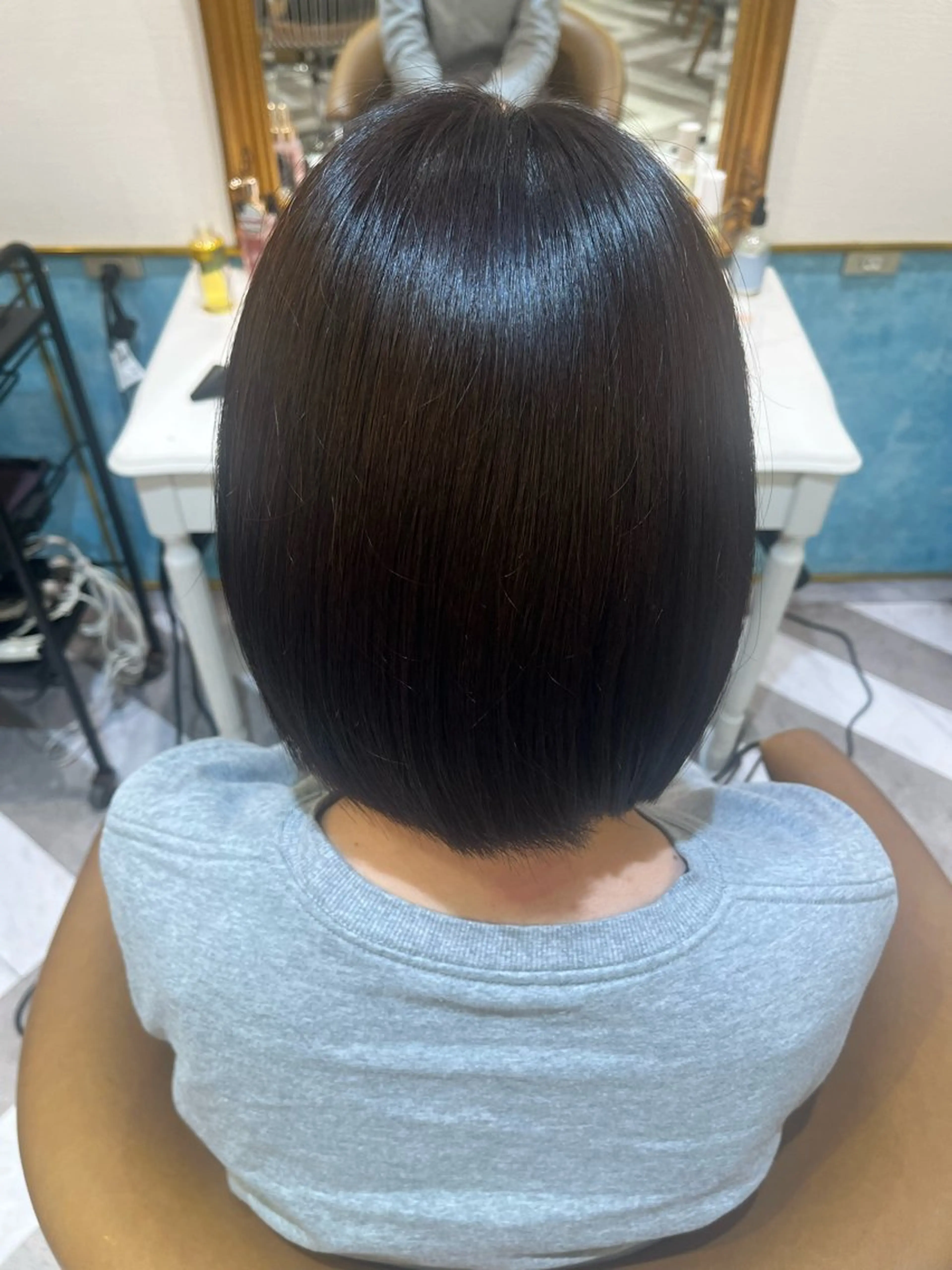 ミディアム ヘアカラー トリートメント 西川 大晴のヘアスタイル