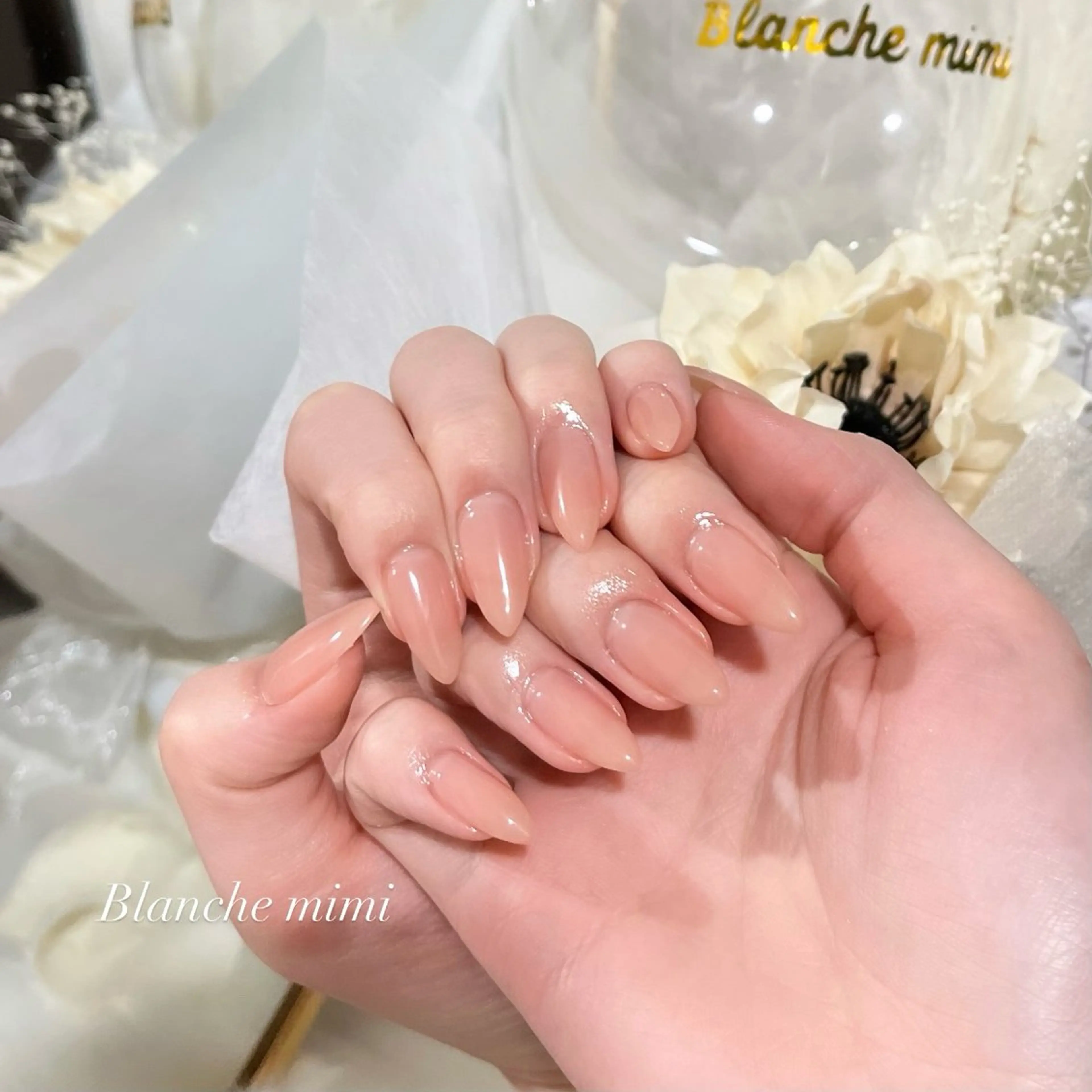 ネイル ハンドネイル Blanche mimi.u_aのネイルデザイン