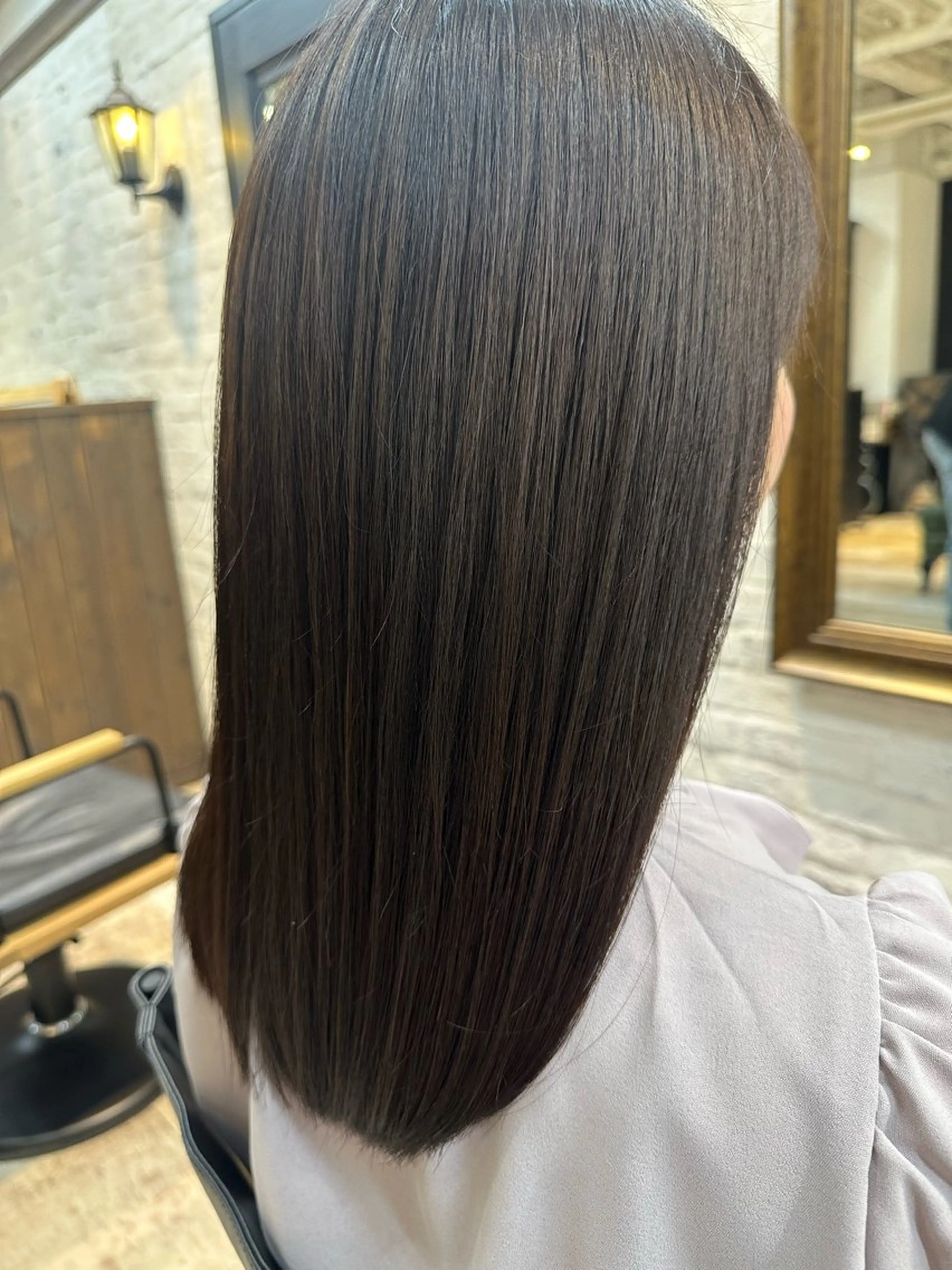 ⭐️1日3人限定⭐️カット＋オーガニックカラー＋5stepトリートメント（土日祝日＋1000円）の写真