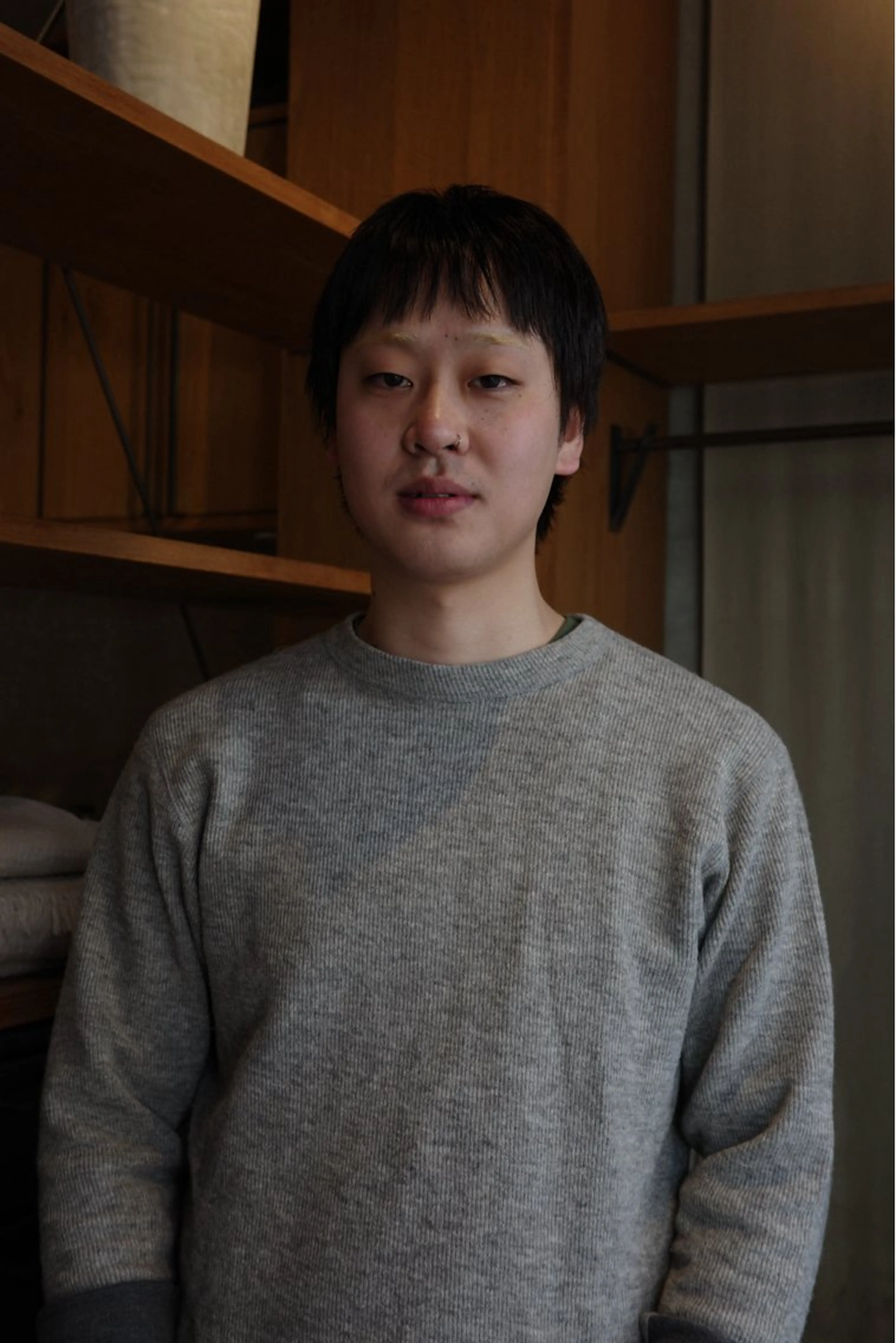 ショート カラー 皆川 舜のヘアスタイル