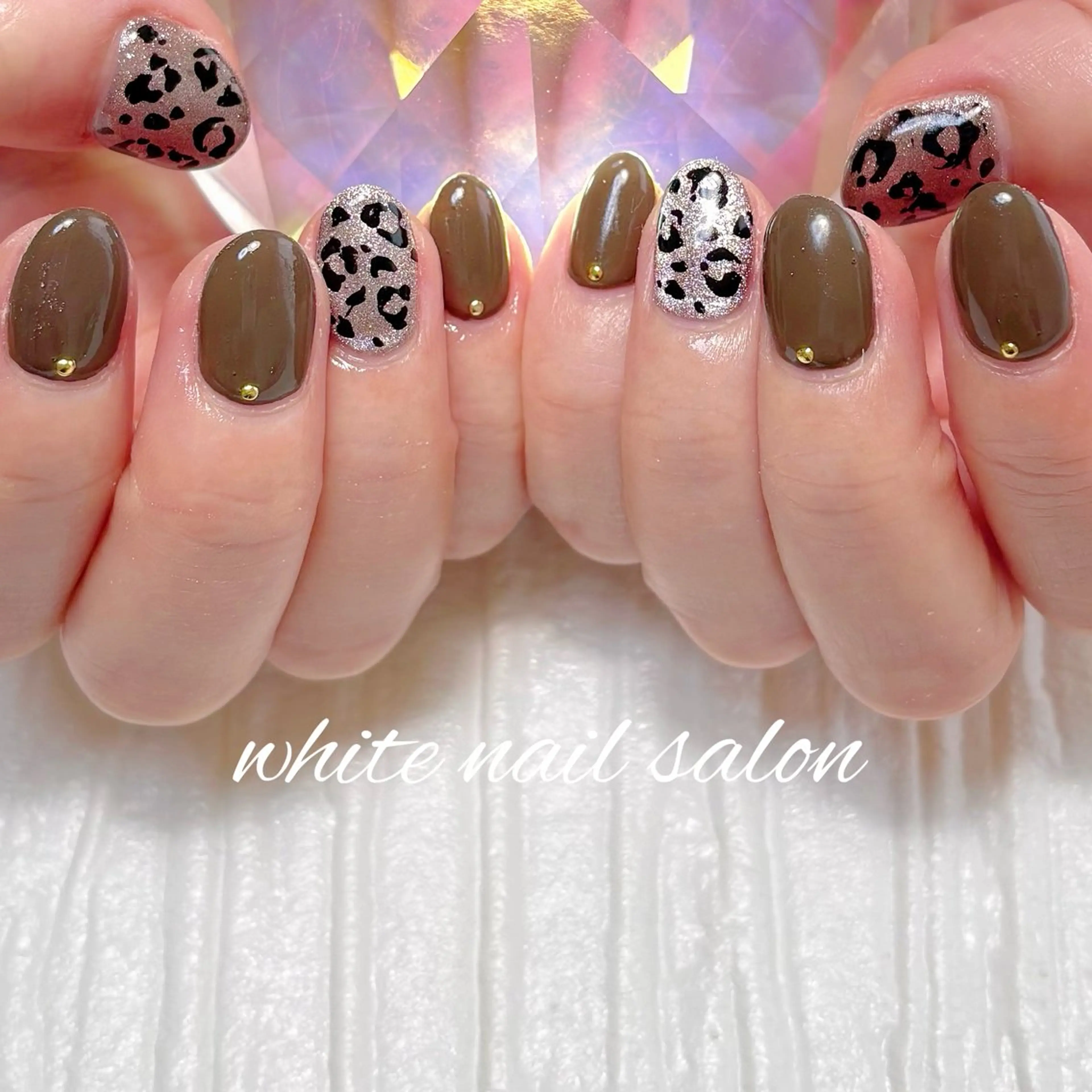 ネイル フットネイル ラメ(グリッター) ハンドネイル white nail salonのネイルデザイン