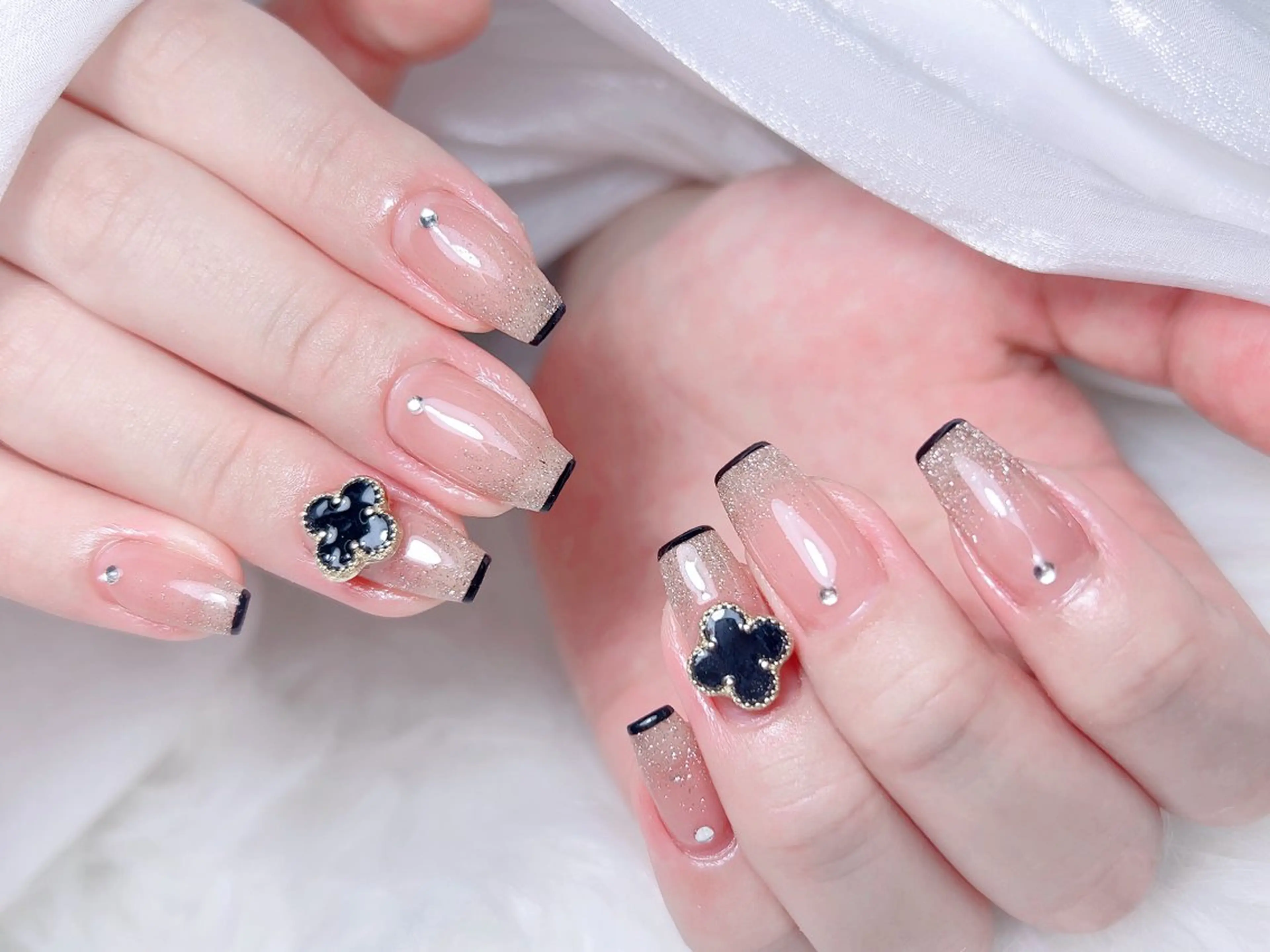 ネイル ハンドネイル M🌷nail 長さだし専門店のネイルデザイン