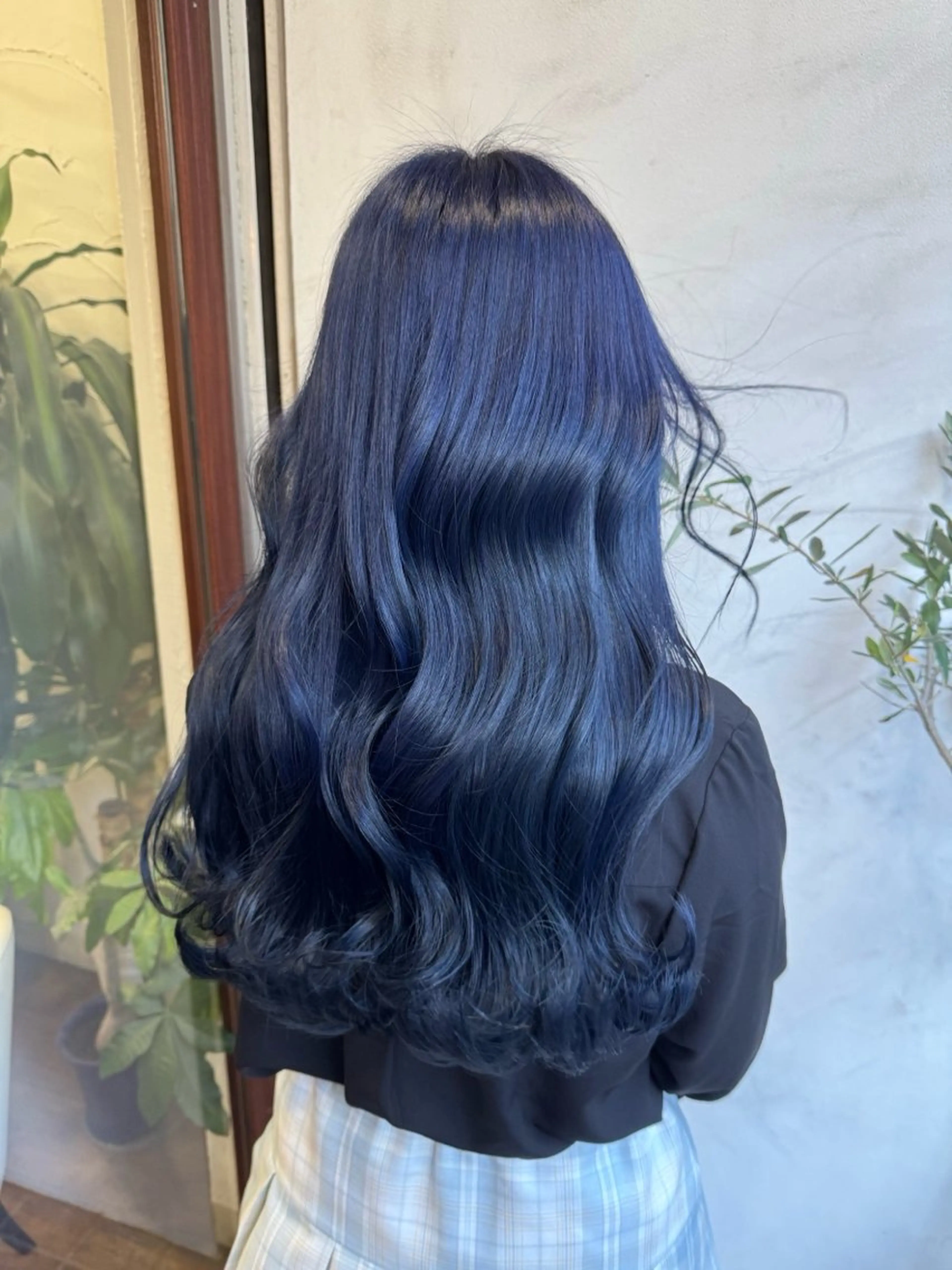 ロング カラー 齋藤 ゆずのヘアスタイル