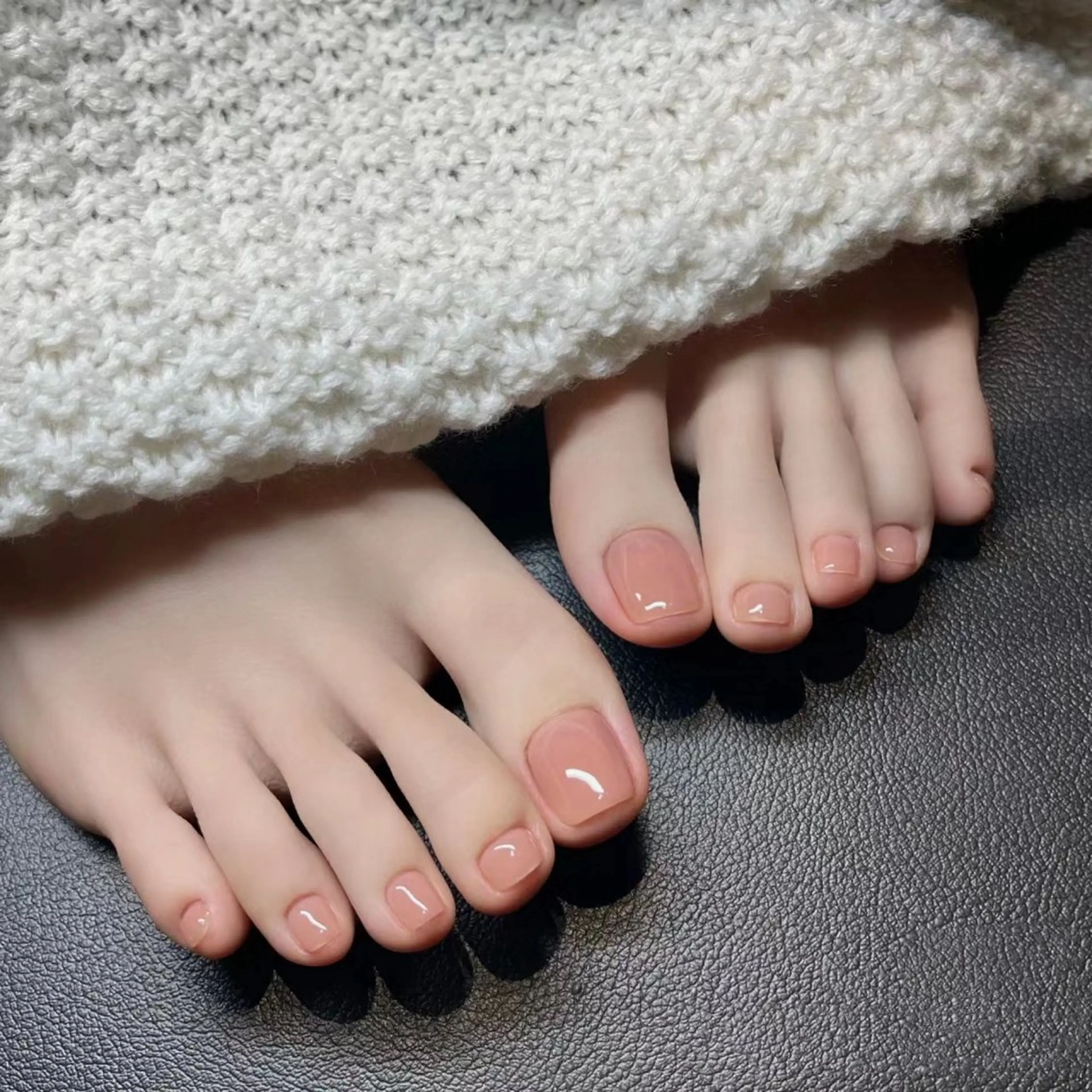 フットワンカラー　【オフ+1100】【➕550円パラジェルbase変更可能】の写真