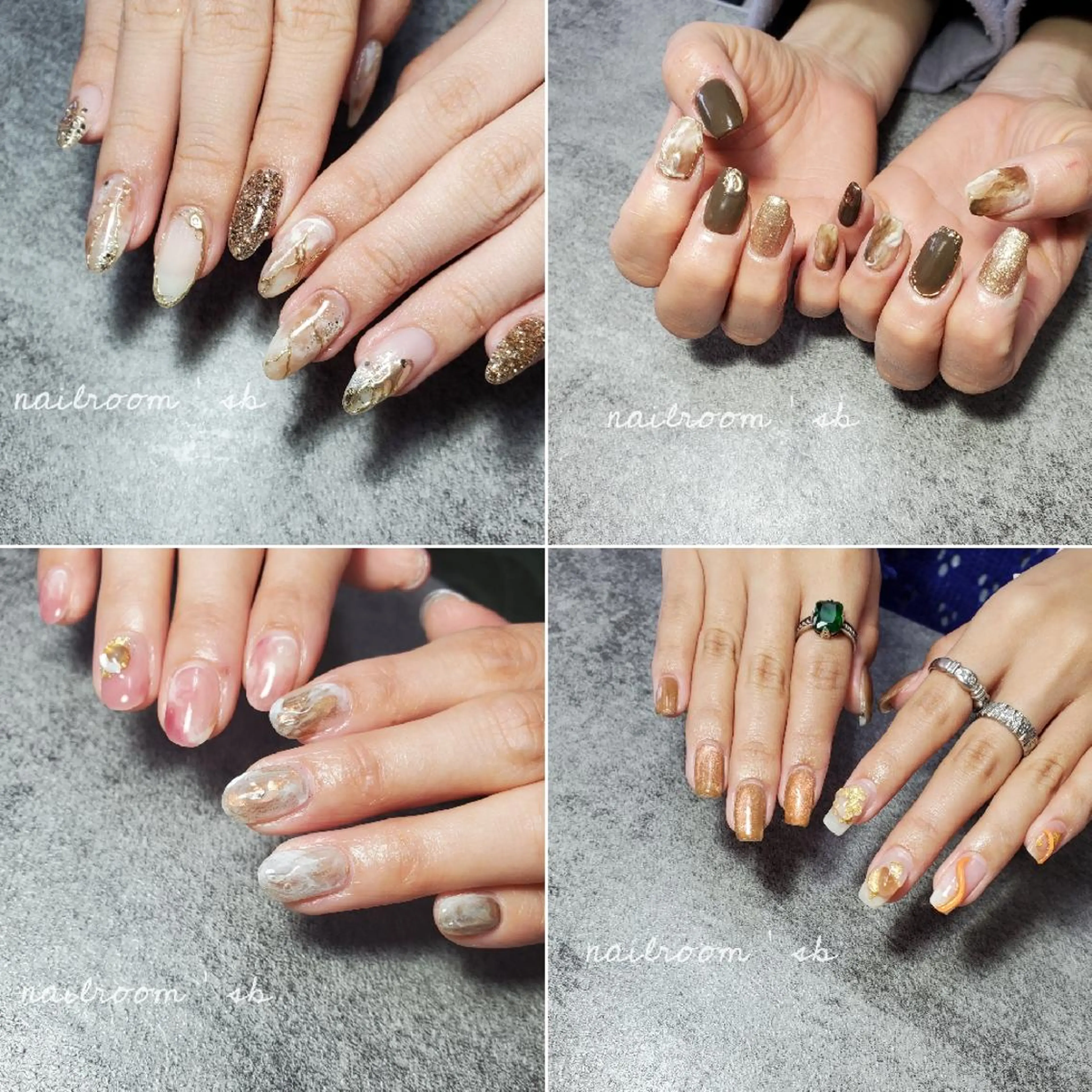 ネイル ハンドネイル nailroom‪ sb‪‪𓈒𓂂𓏸のネイルデザイン