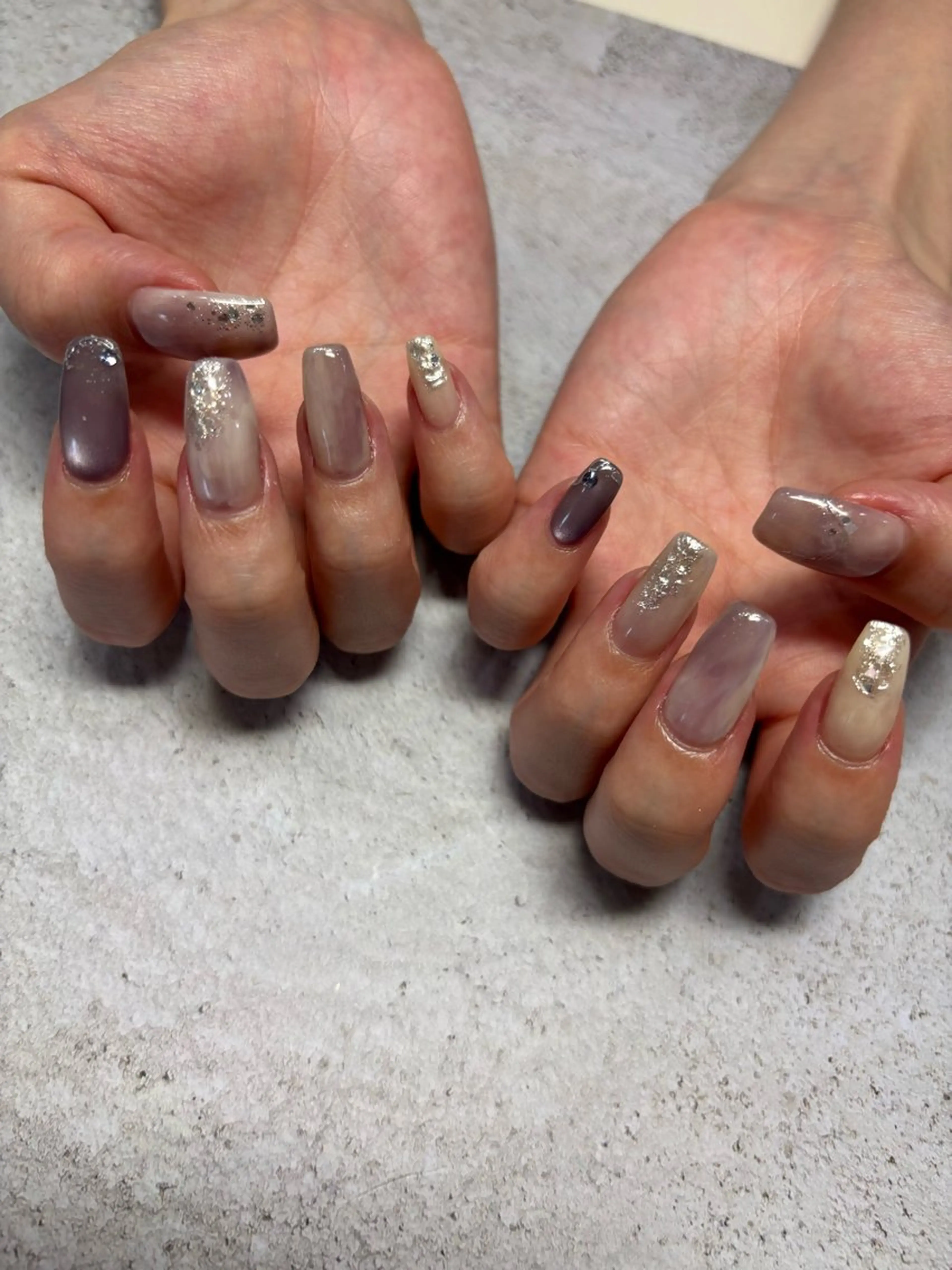 ネイル ハンドネイル 【LINON】 airiのネイルデザイン