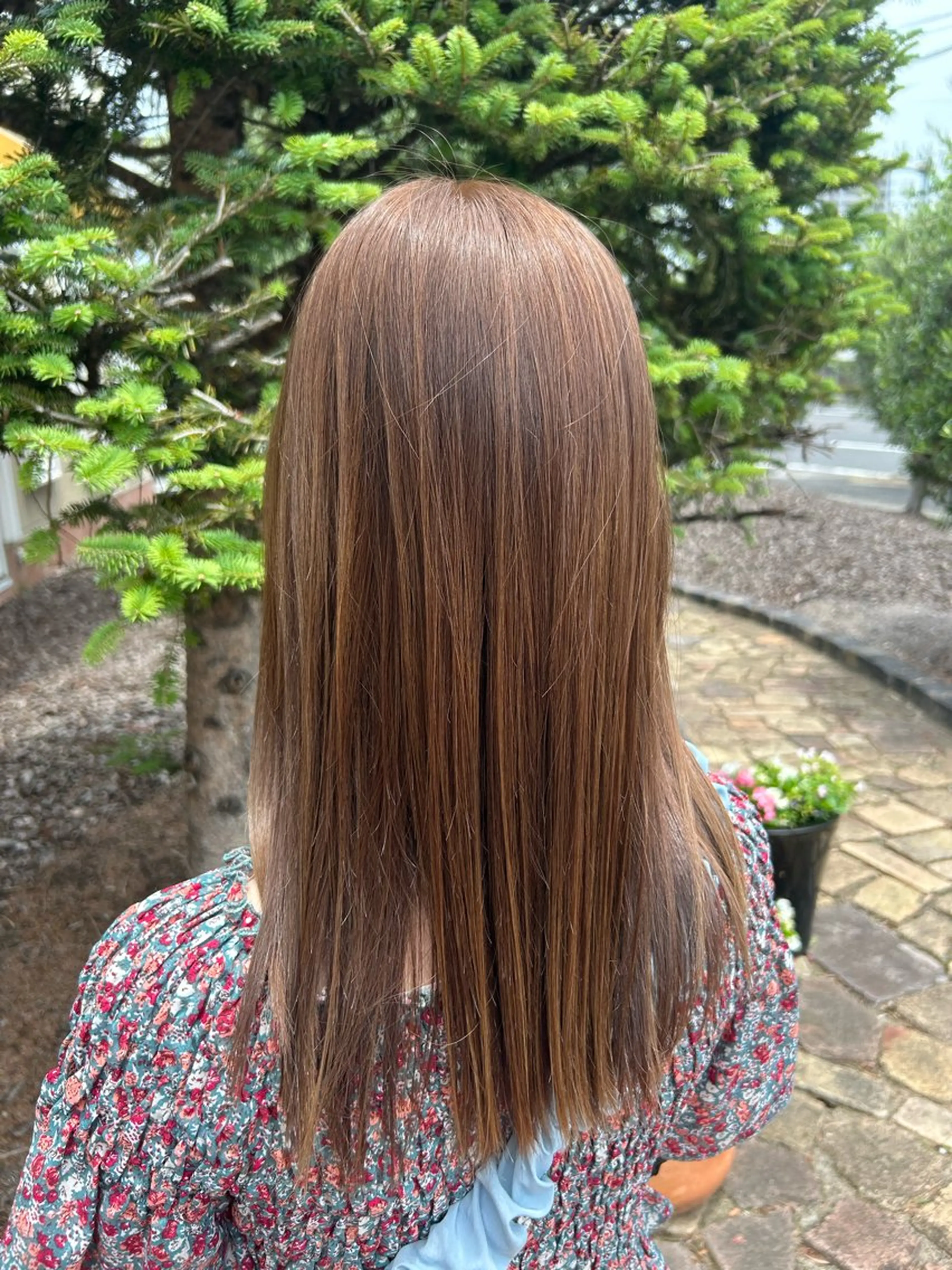 ロング ヘアカラー ヘアルームflat・ Rena🌼ྀིのヘアスタイル