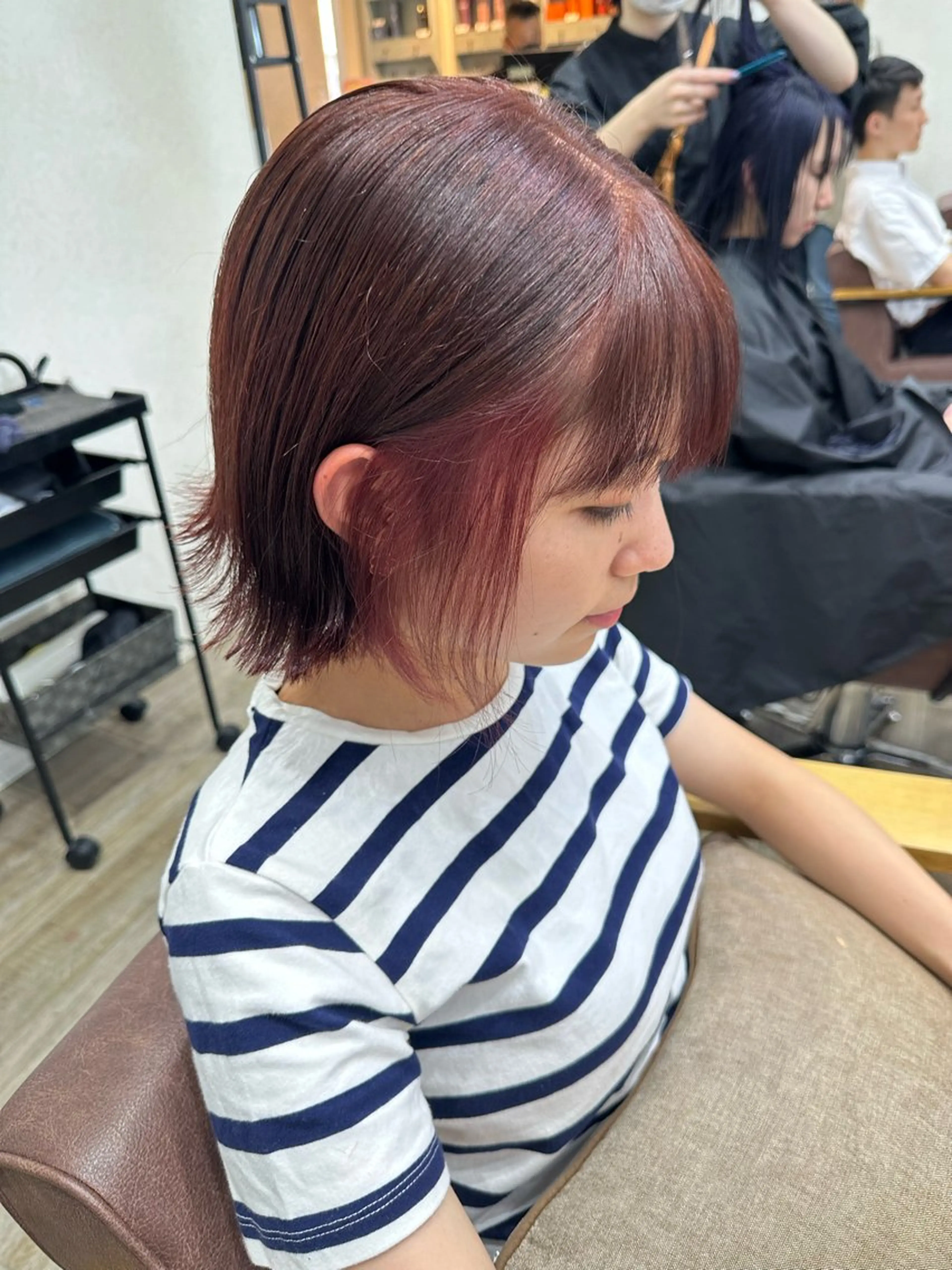 ミディアム ヘアカラー 🕊miki モテ髪🫧のヘアスタイル