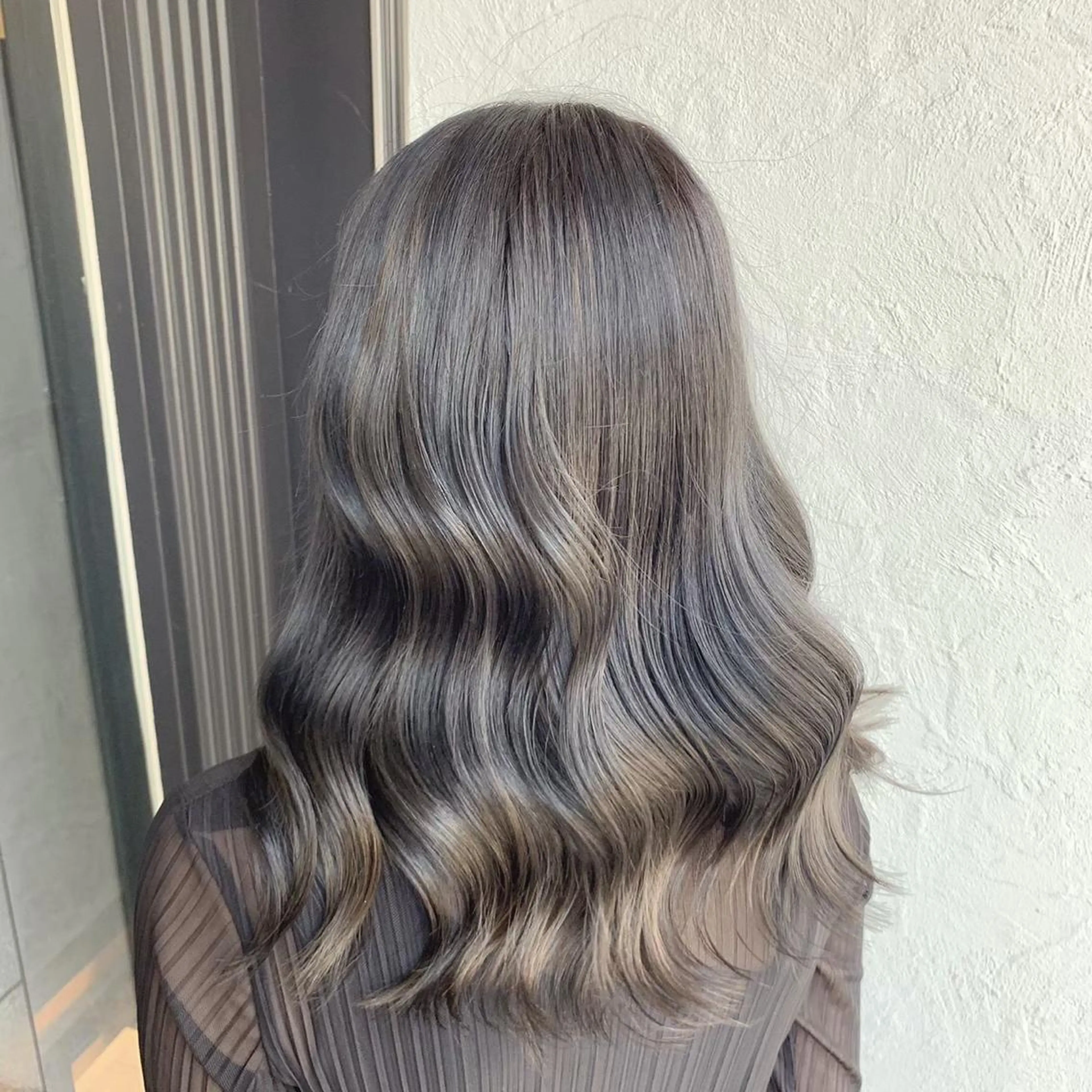 ロング カラー 髪質改善 髪質改善/ ツヤ髪カラー/高井のヘアスタイル