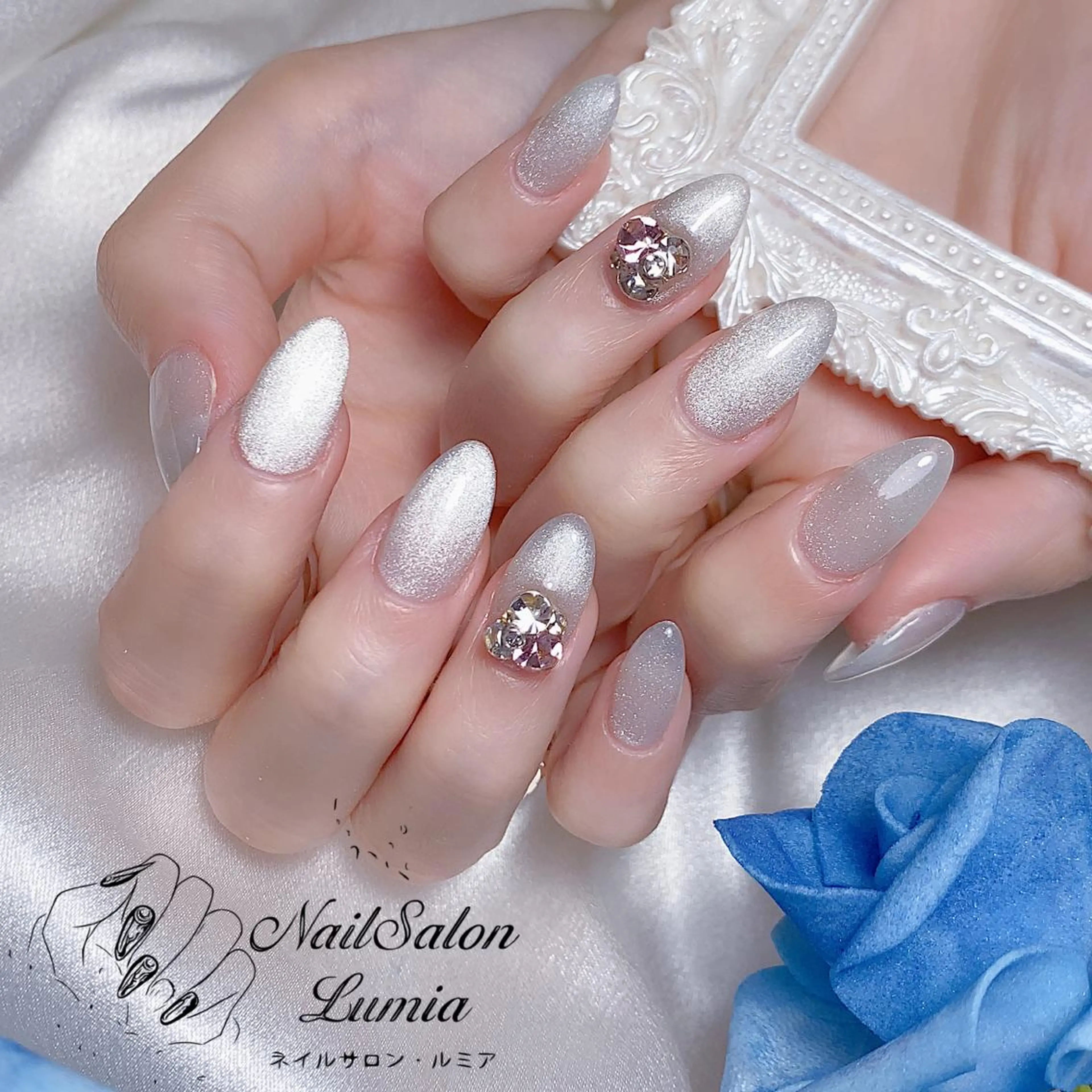 ネイル ハンドネイル ネイルサロン ルミア Lumia 店長のネイルデザイン