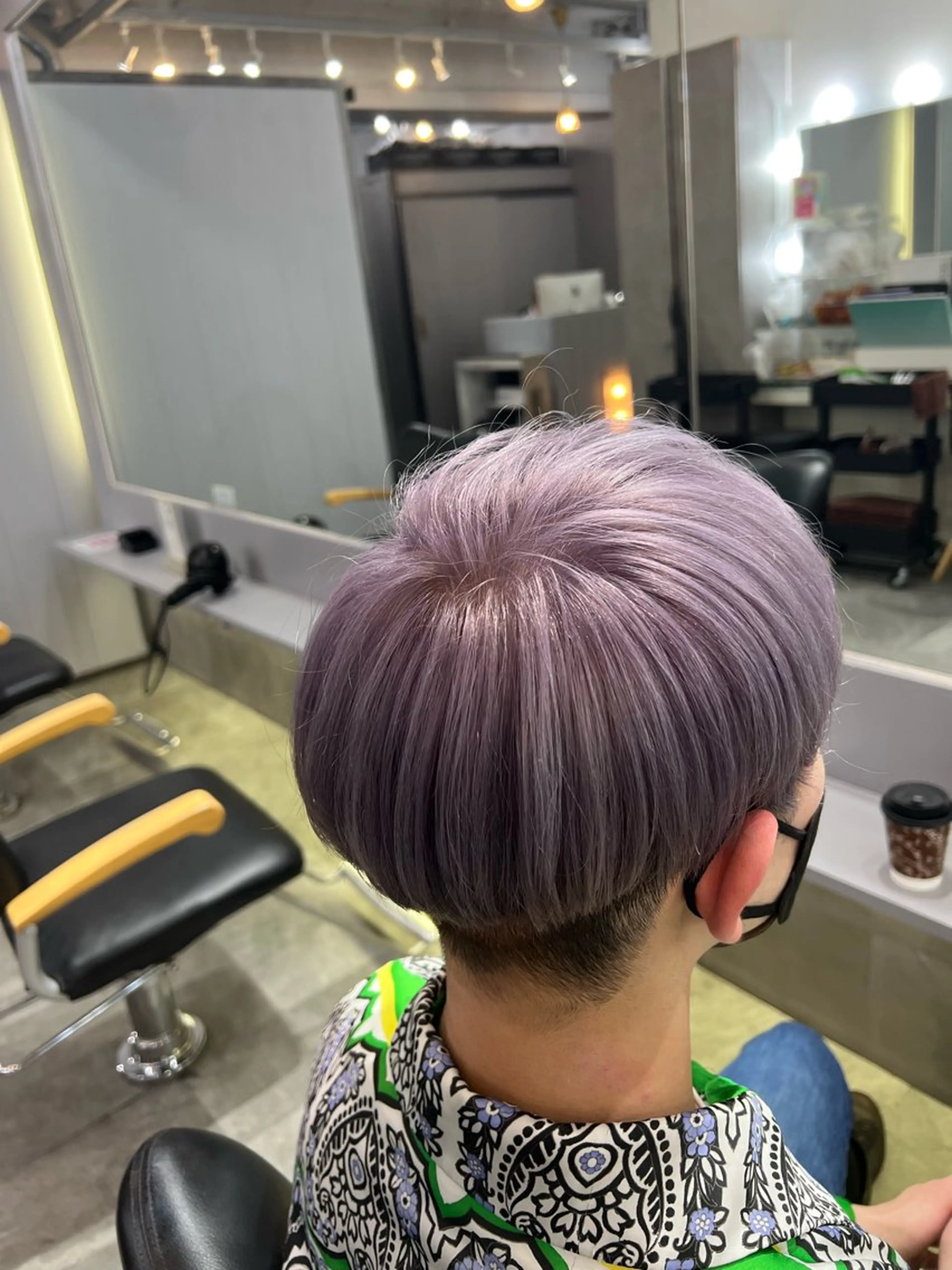 【外国人風】メンズカット+ブリーチ＋カラーの写真