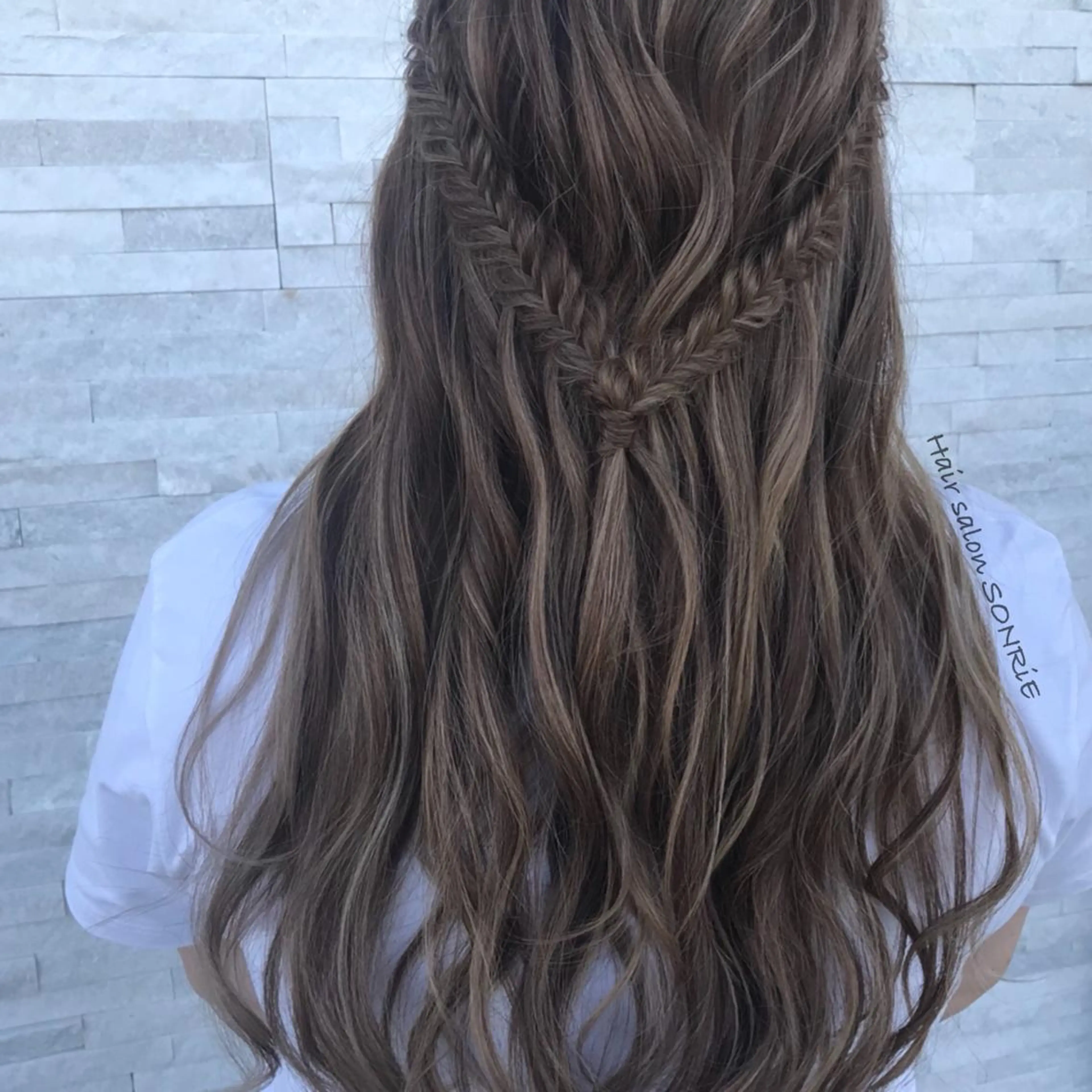 セミロング カラー パーマ ヘアアレンジ メンズ 豊橋美容院 ソンリエのヘアスタイル