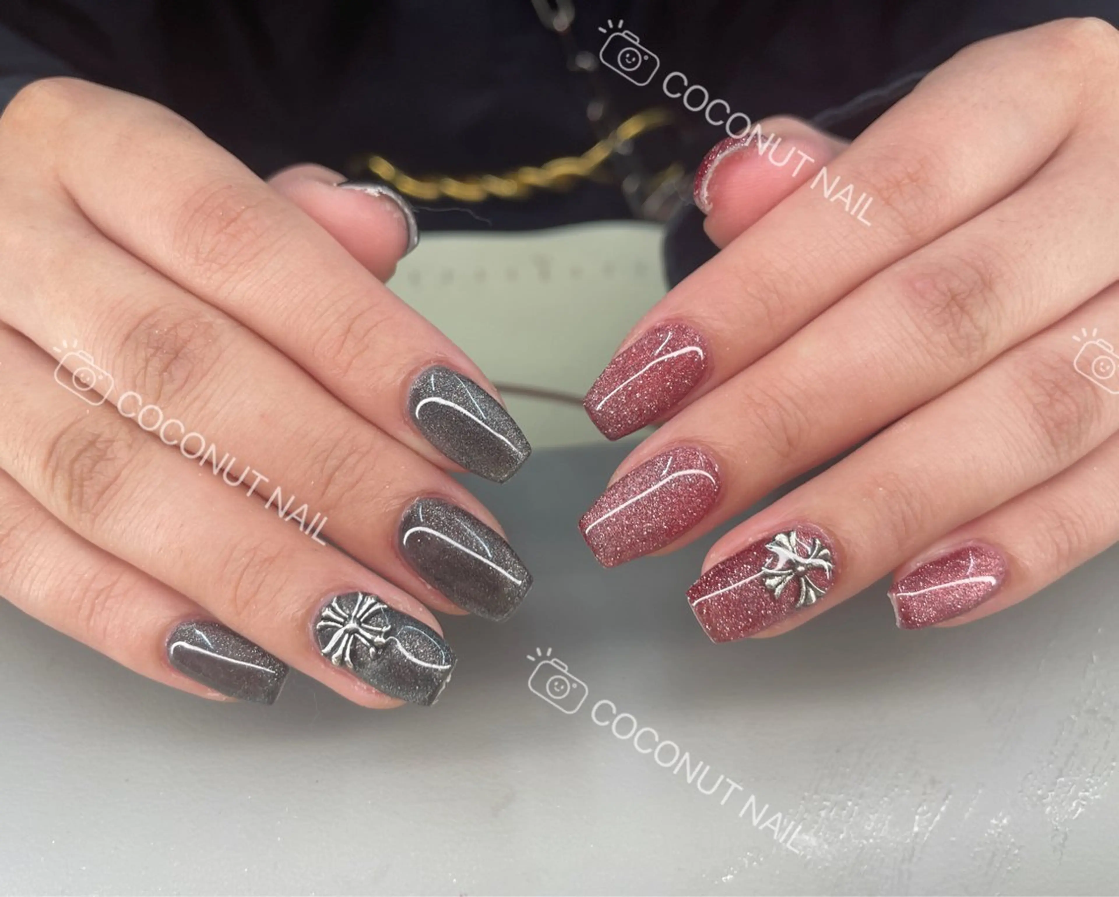 ネイル ハンドネイル 神田 ココナッツのネイルデザイン