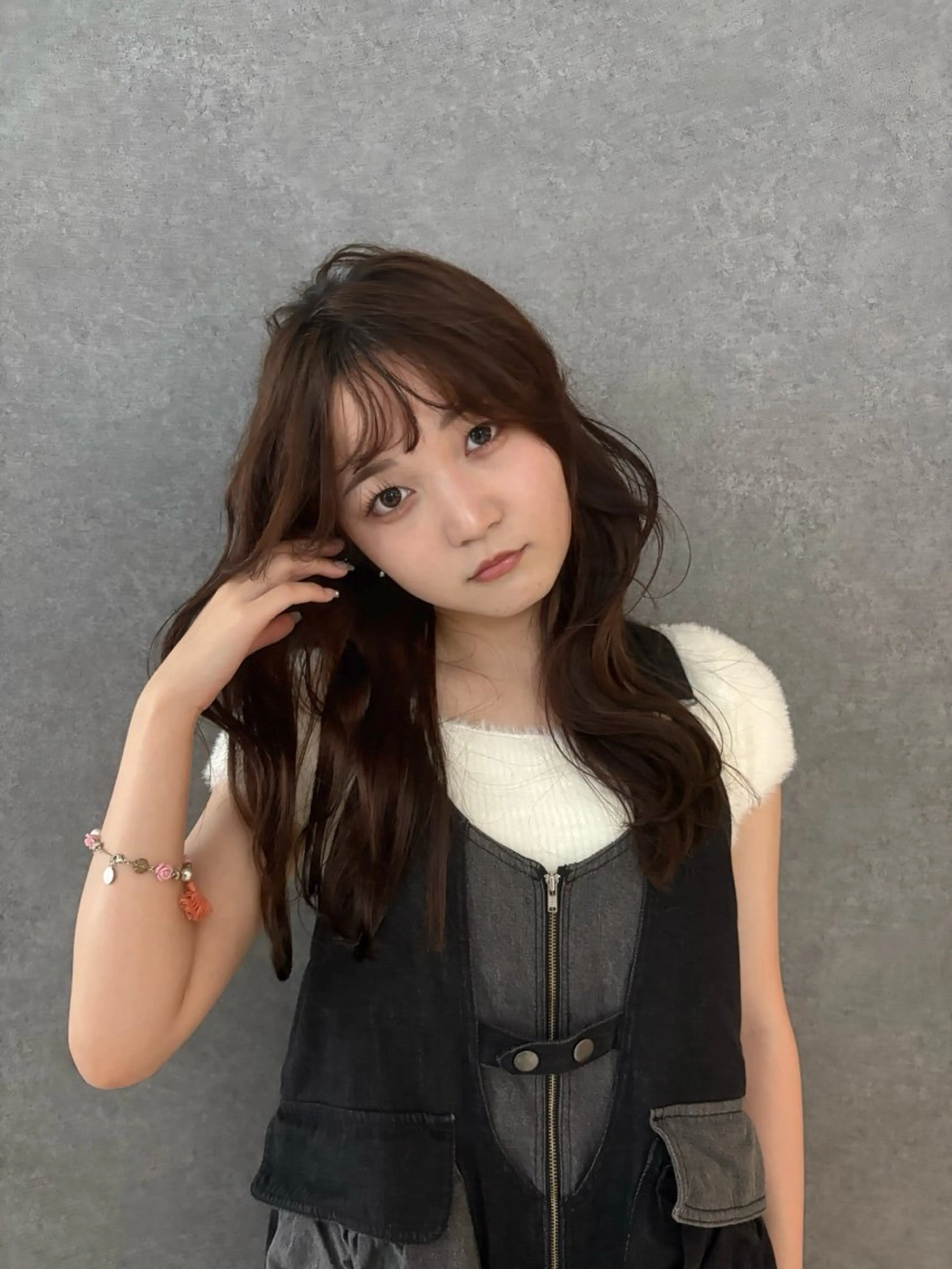 セミロング カラー ヘアカラー くすみカラー/ ora🪡🤎のヘアスタイル