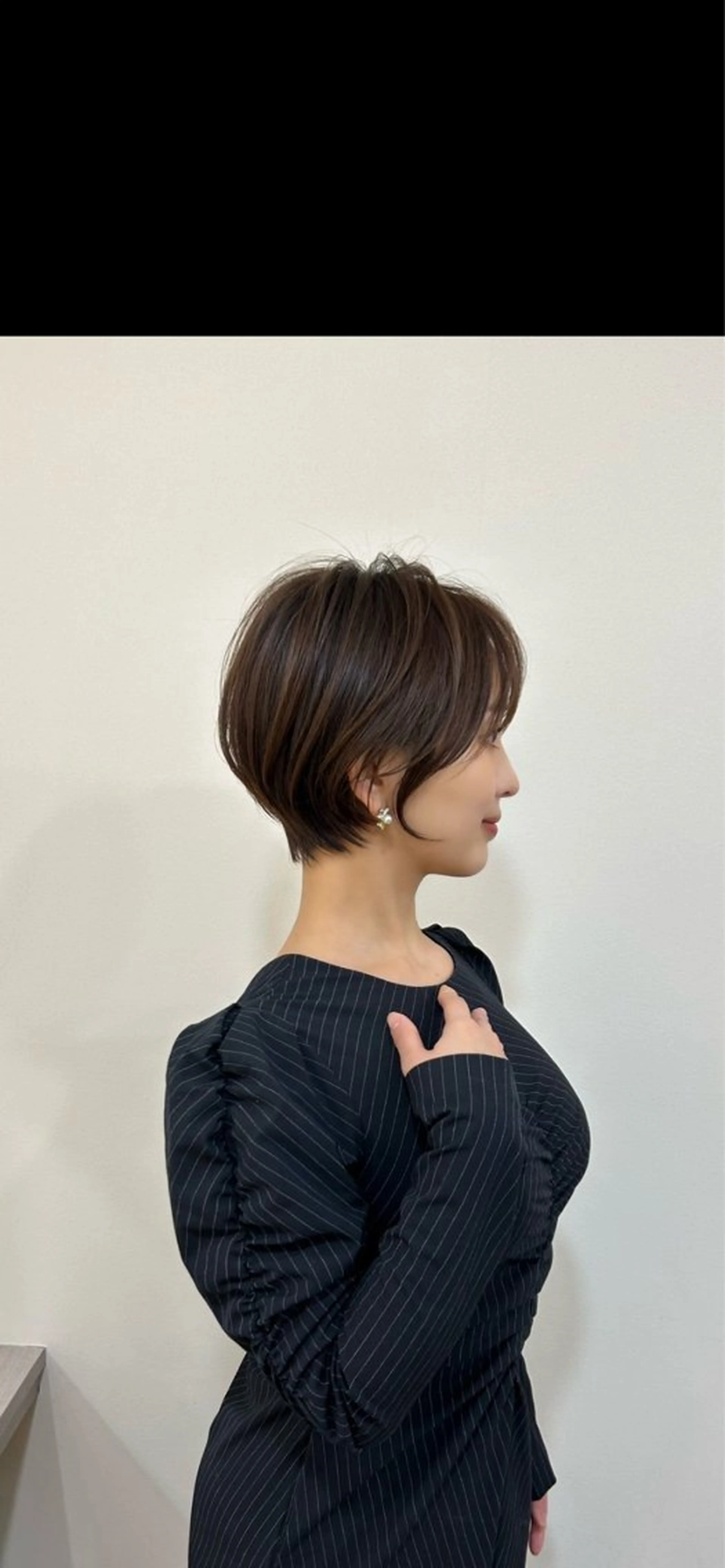 ショート ショートヘア 透明感カラー特化/ ベージュ/梅田/英輝のヘアスタイル