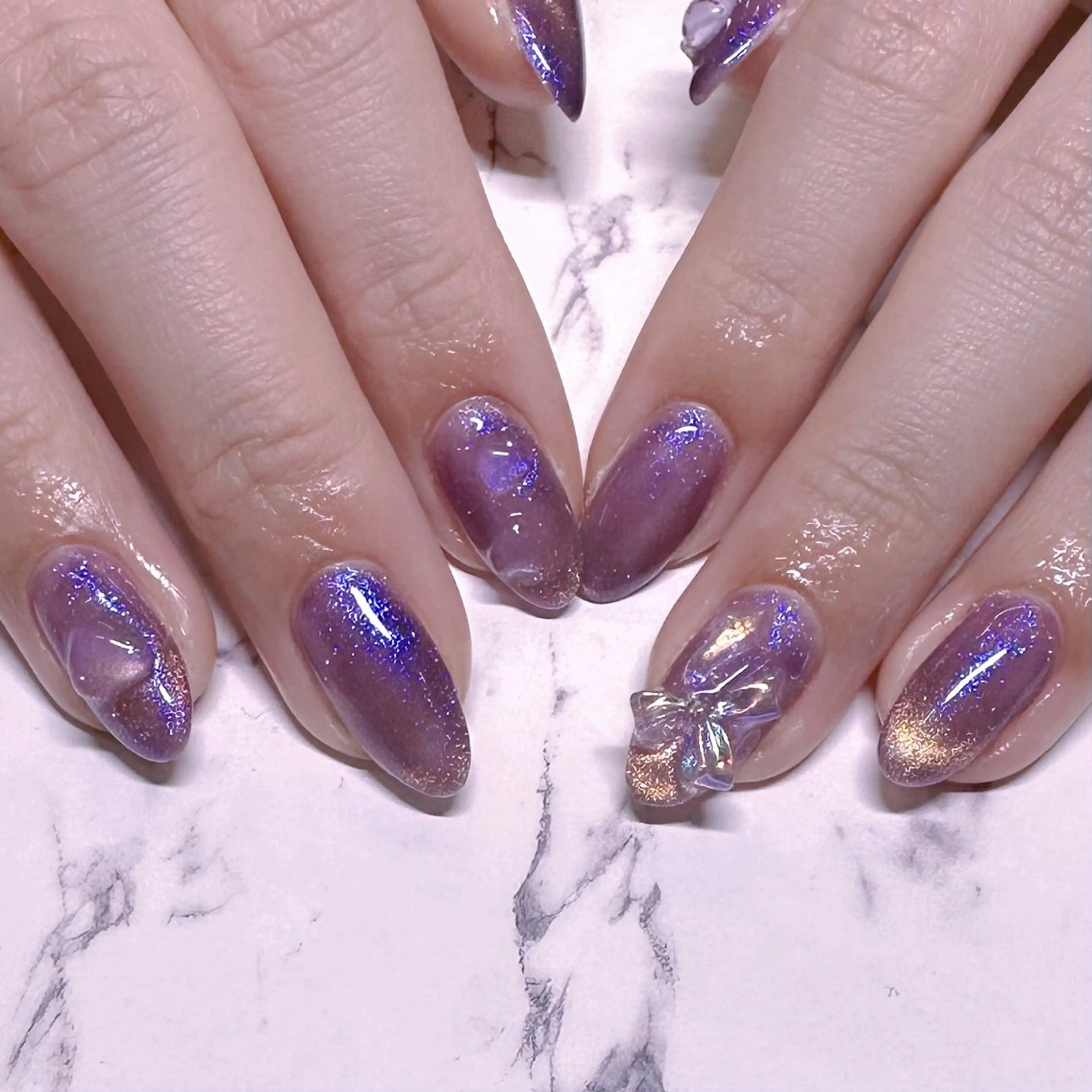 ネイル ハンドネイル I_p4ce 🍊あい🍊のネイルデザイン