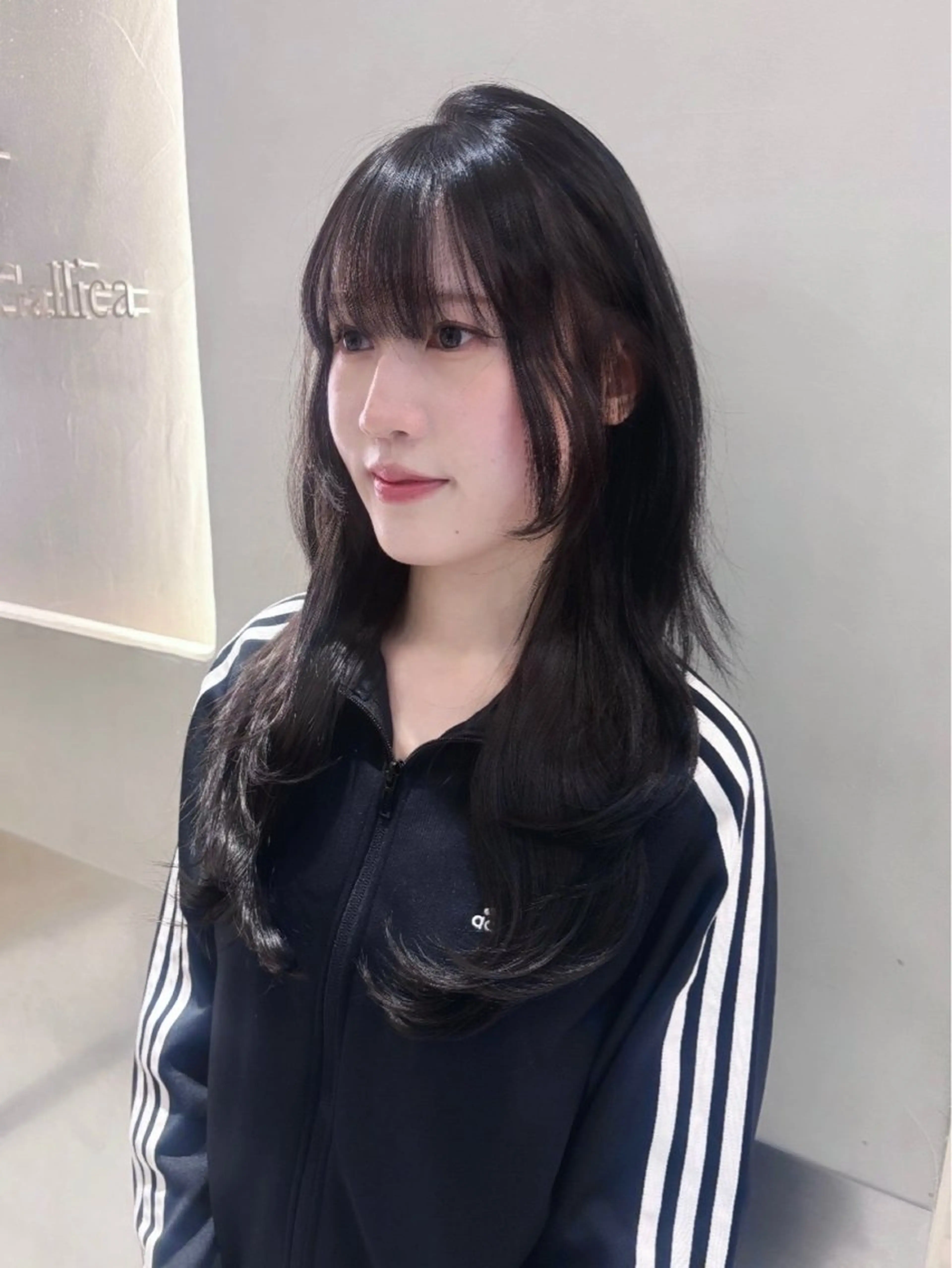 ロング カラー カット ヘアカラー ワンホン/韓国ヘア 🤍amiのヘアスタイル