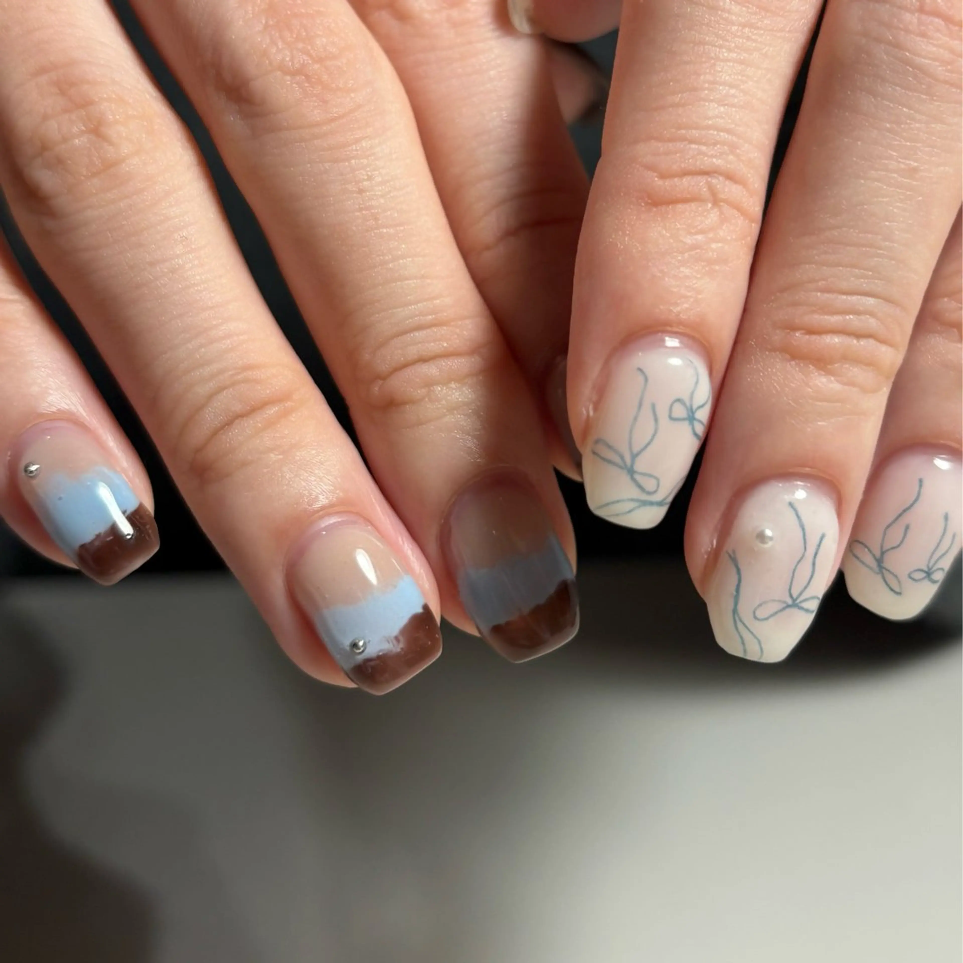 ネイル 持ち込み Noël新宿南口 arisaのネイルデザイン