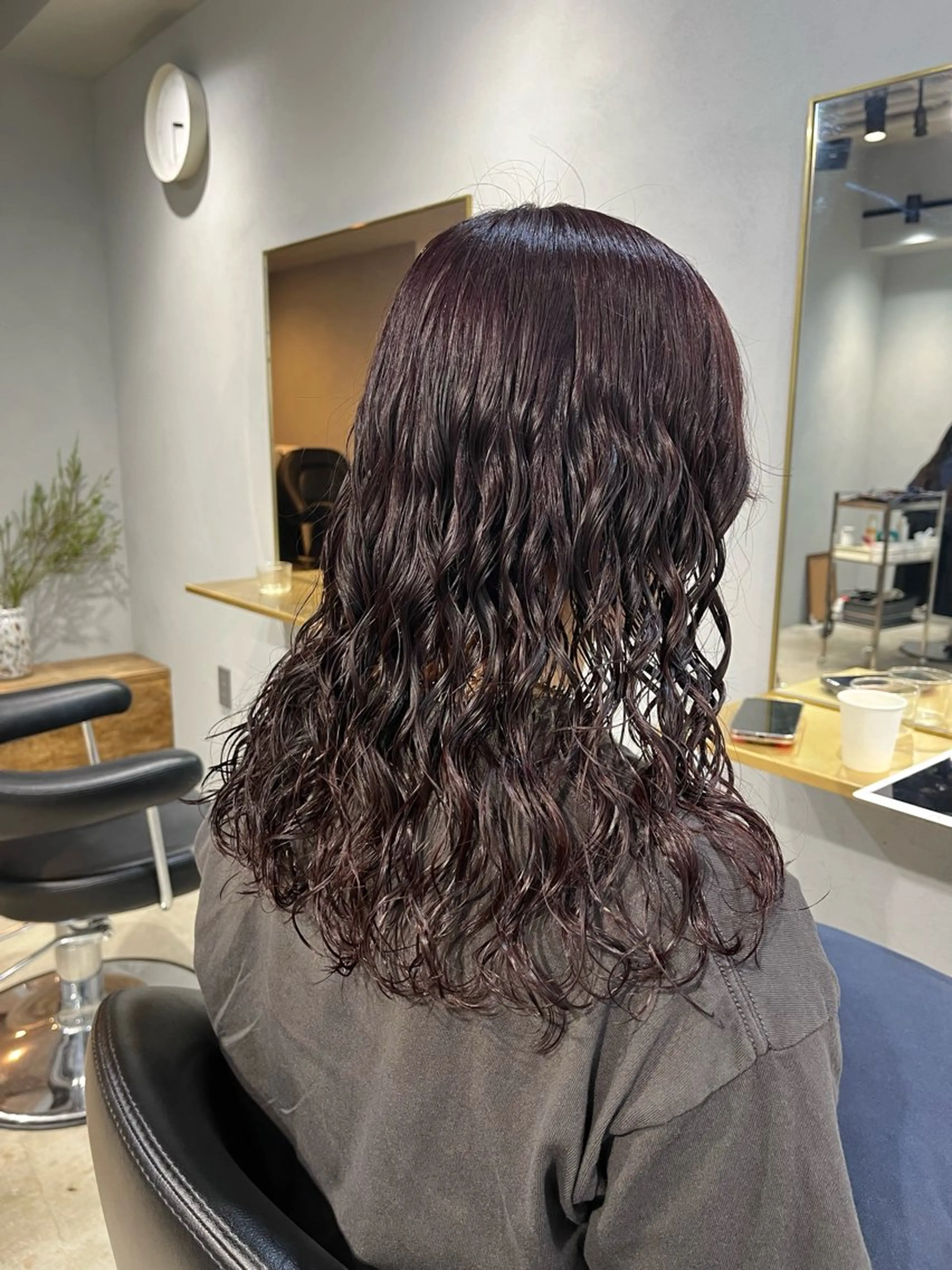 カラー パーマ ラベンダーカラー ラベンダーピンク ピンクカラー カット ヘアカラー パーマ 【arc】 mikiho/パーマのヘアスタイル