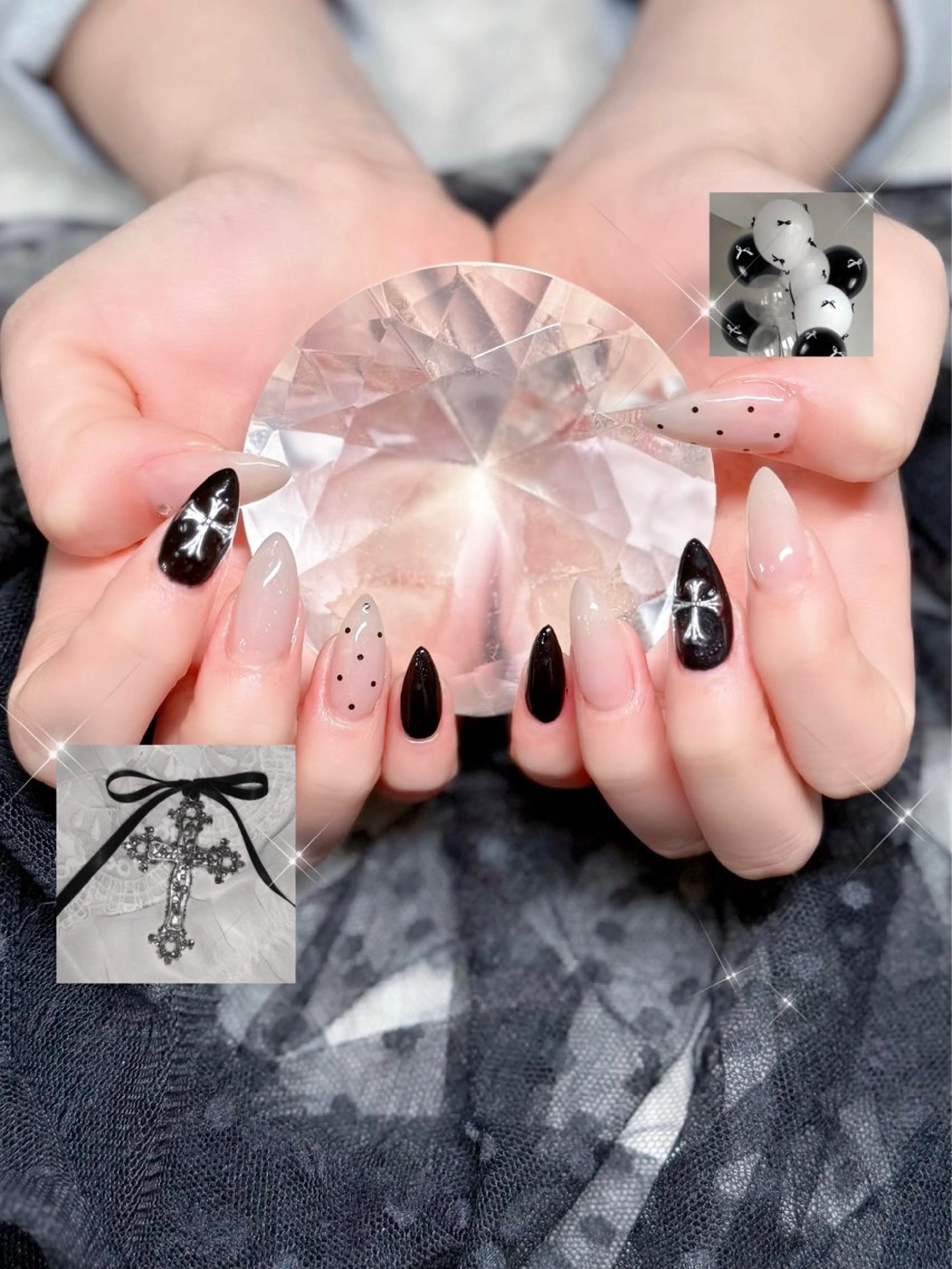 ネイル 持ち込み ハンドネイル ✩.*🎀 aoi🎀のネイルデザイン