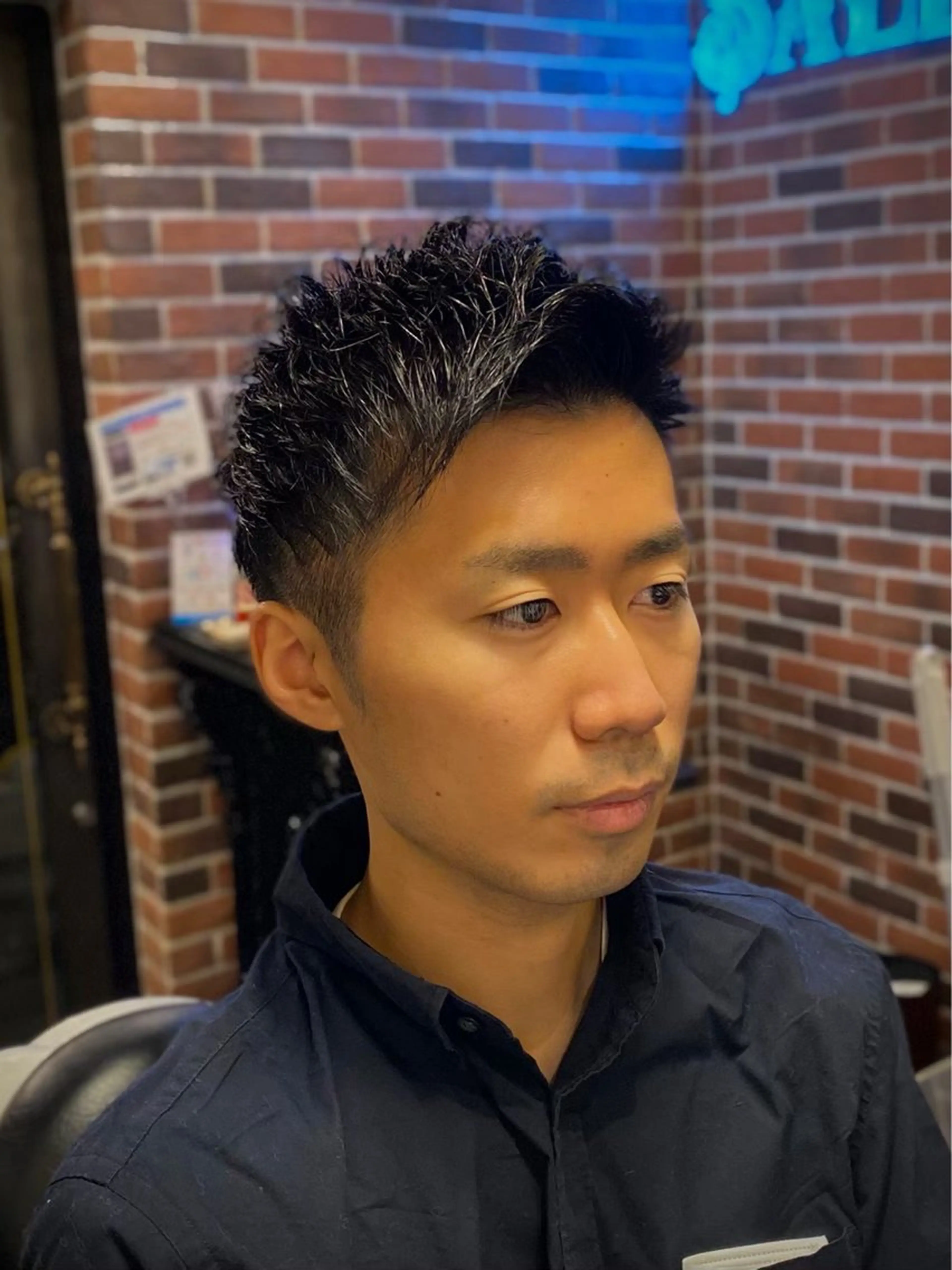 カット＋シャンプー+セットの写真