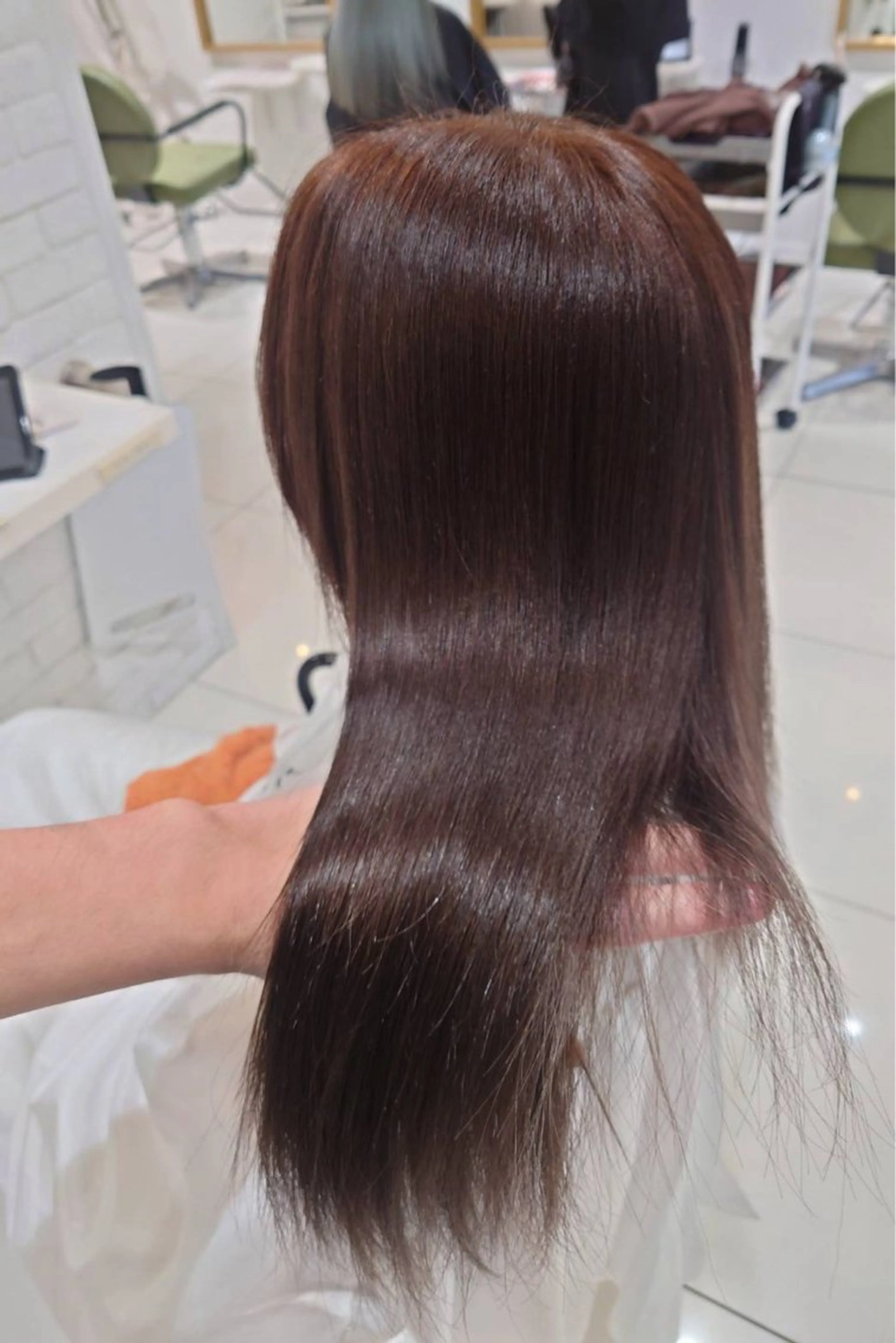 ロング 阿部 拓磨のヘアスタイル