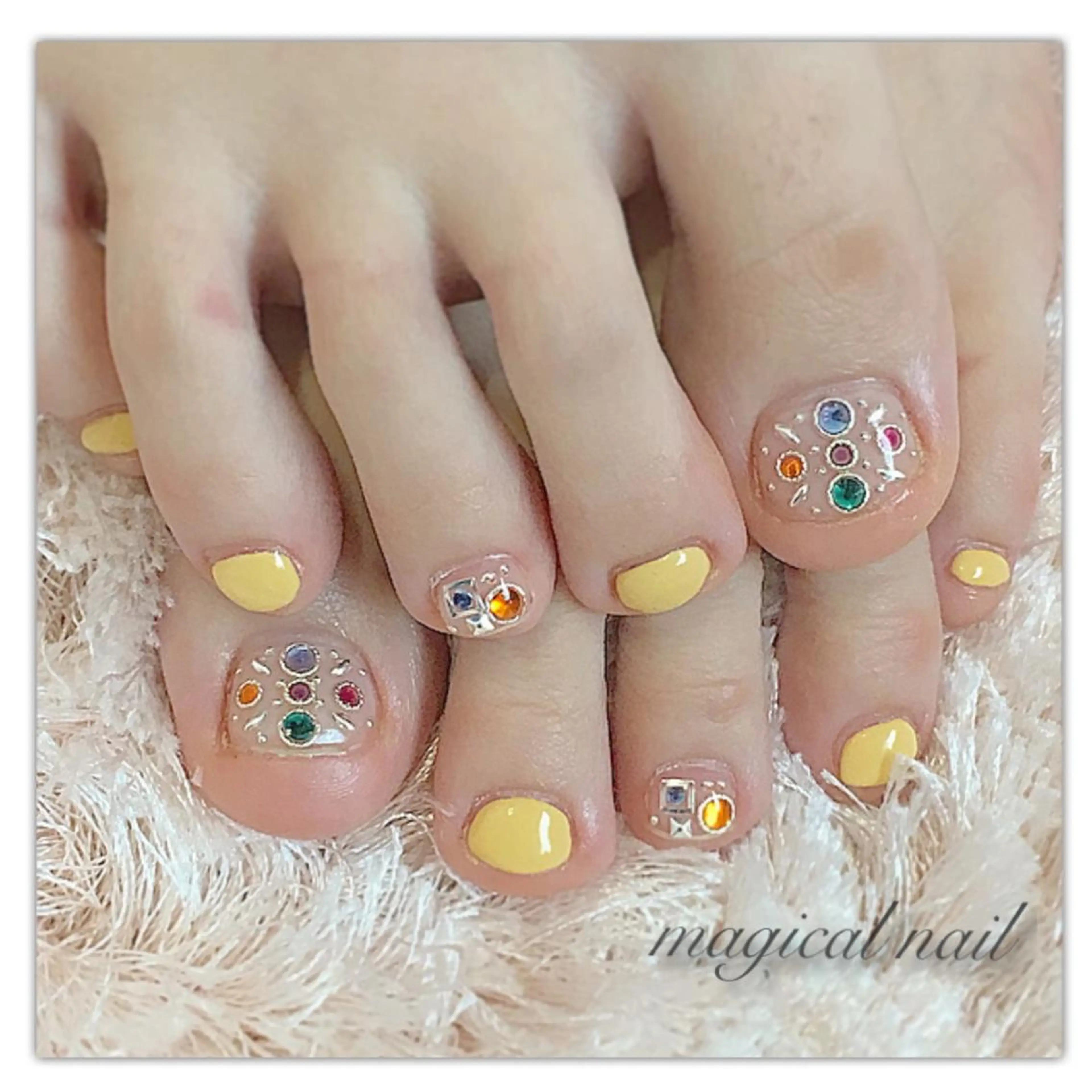 ネイル フットネイル magical nailのネイルデザイン