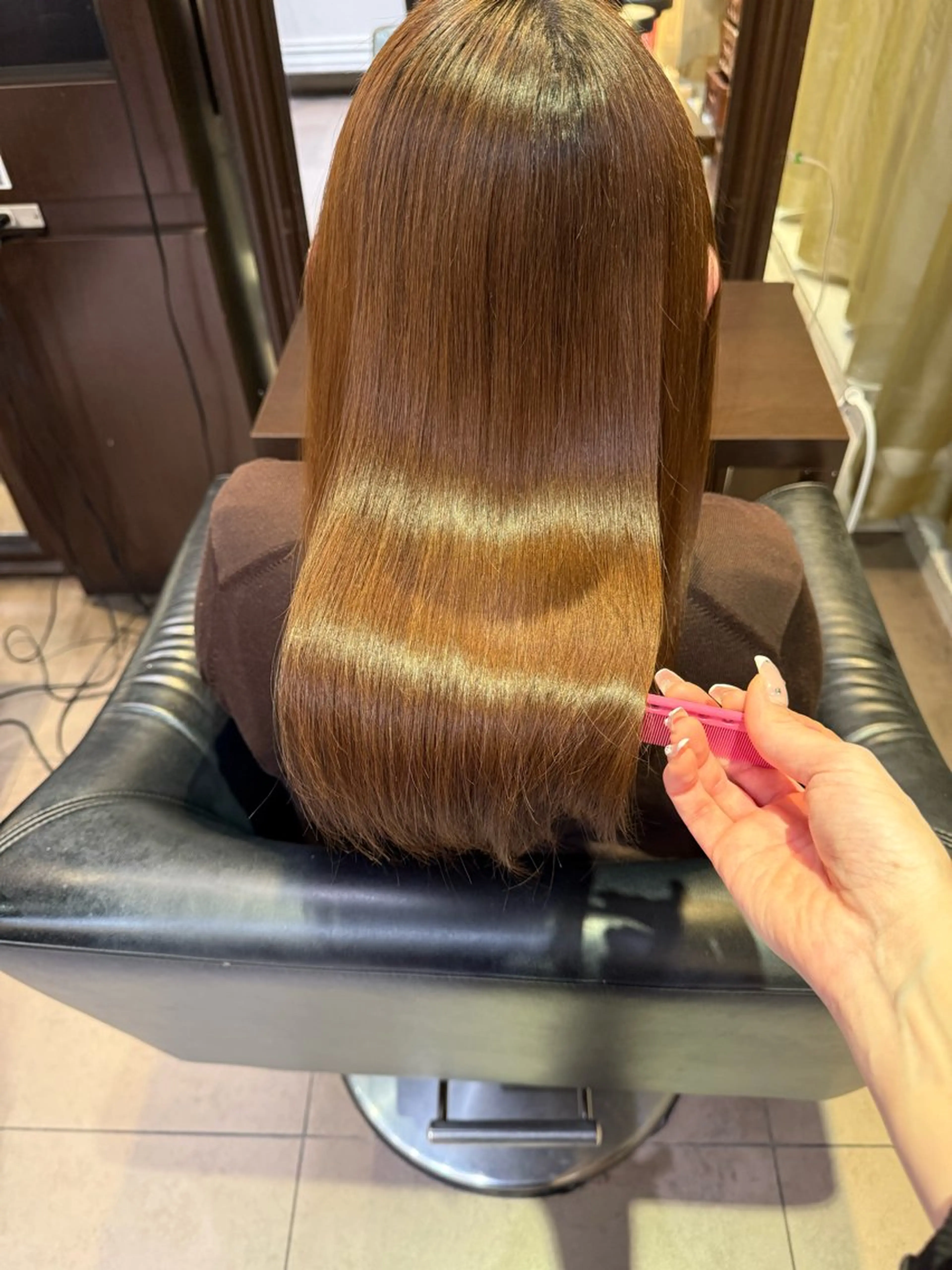 ロング トリートメント 【髪質改善💎韓国風 レイヤー🌷】山川のヘアスタイル