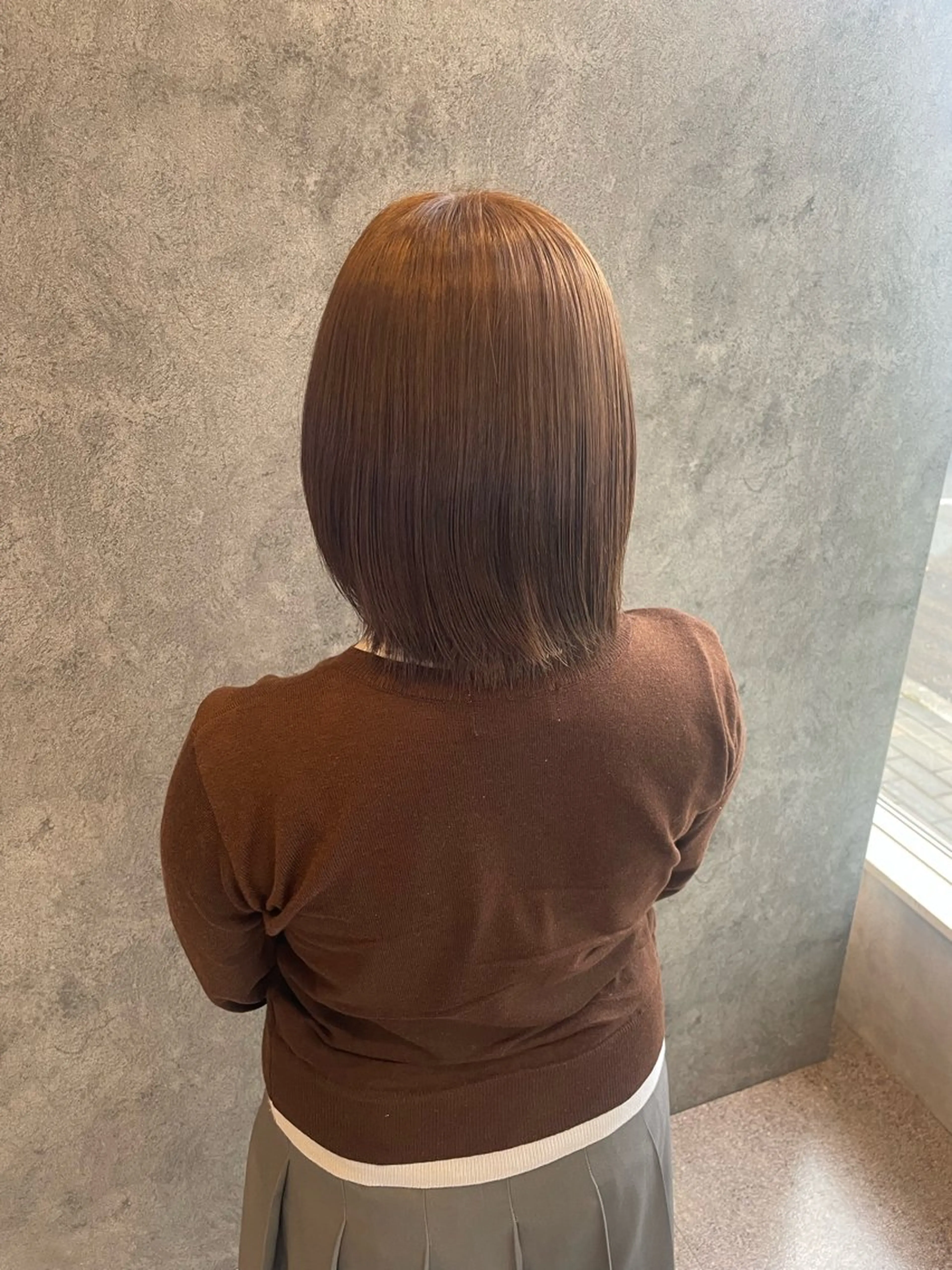 ミディアム カラー yui 𓂃🎀のヘアスタイル