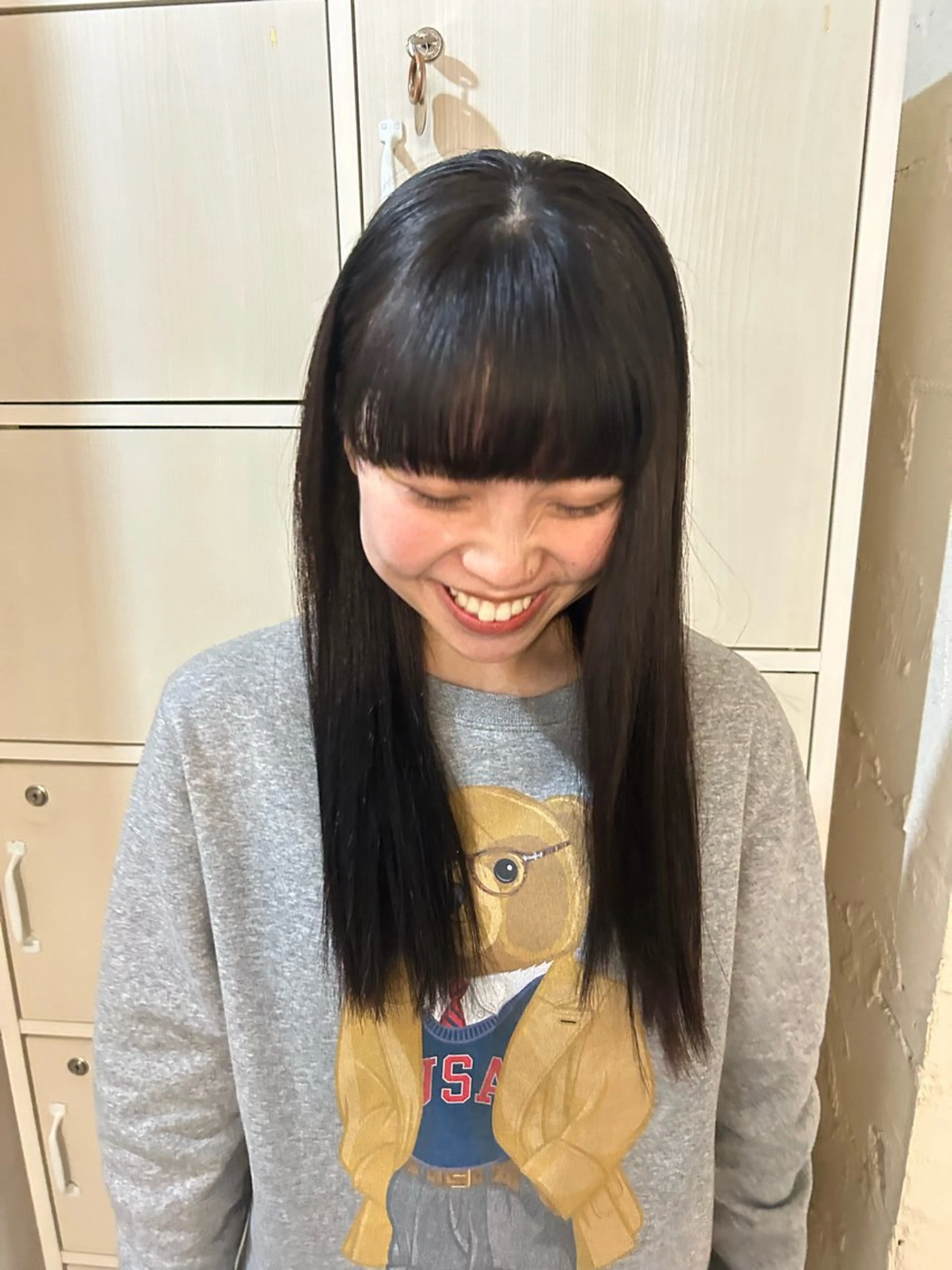 ロング カット stylist 倉本恋のヘアスタイル