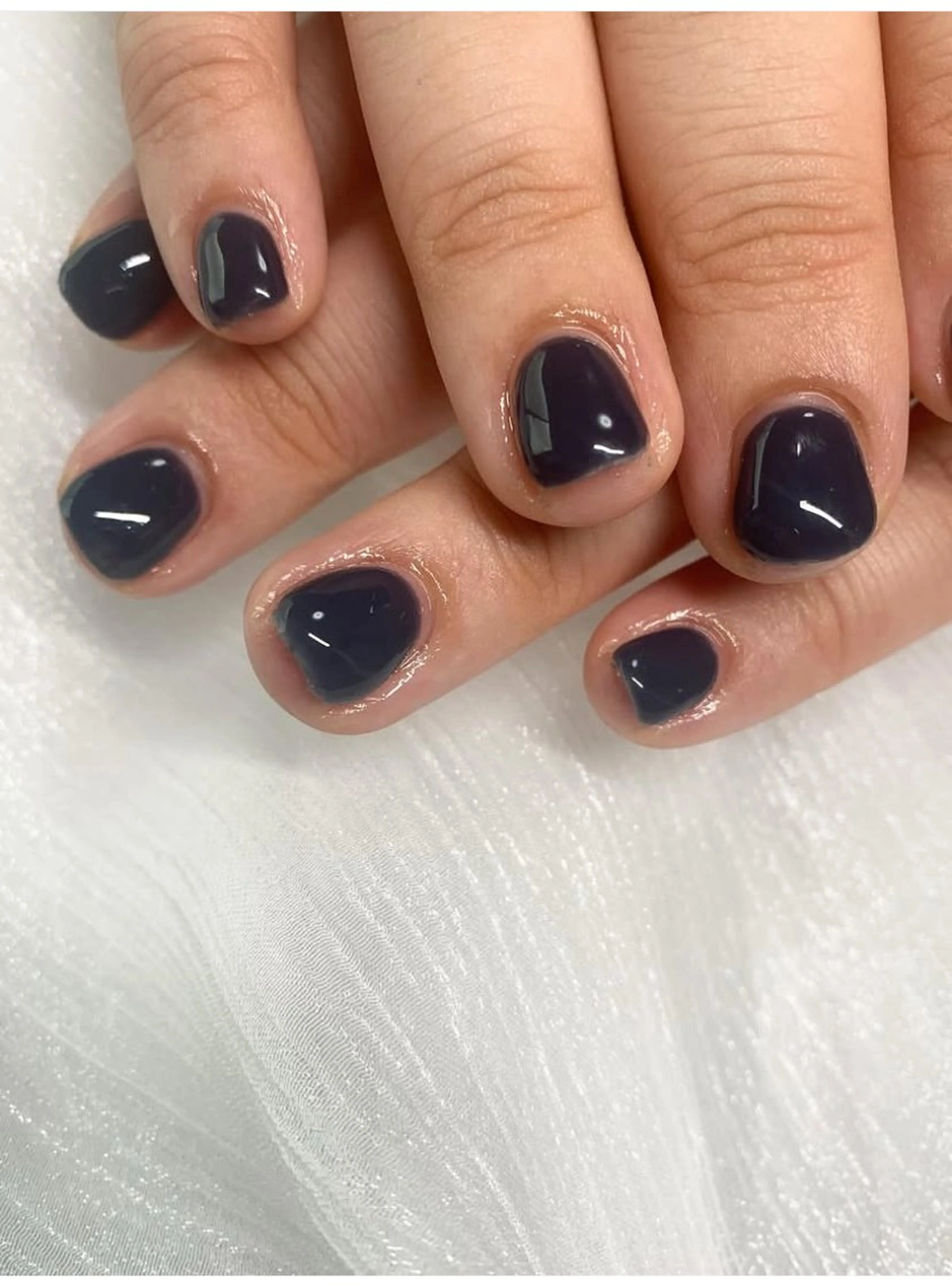 ネイル ワンカラーネイル nail salon happinessのネイルデザイン