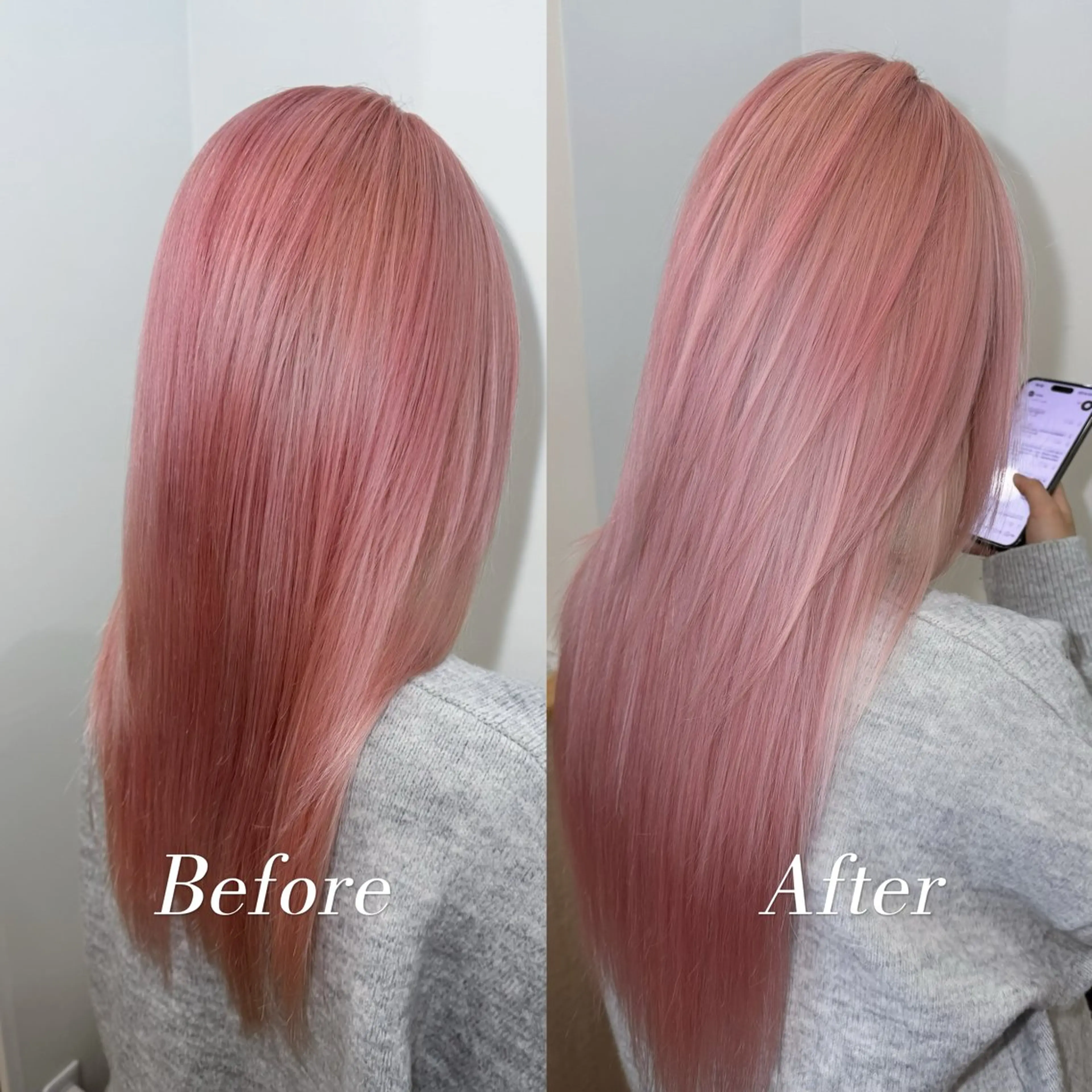 ロング エクステ エクステ&カラー専門 羽エクステ 新大久保のヘアスタイル