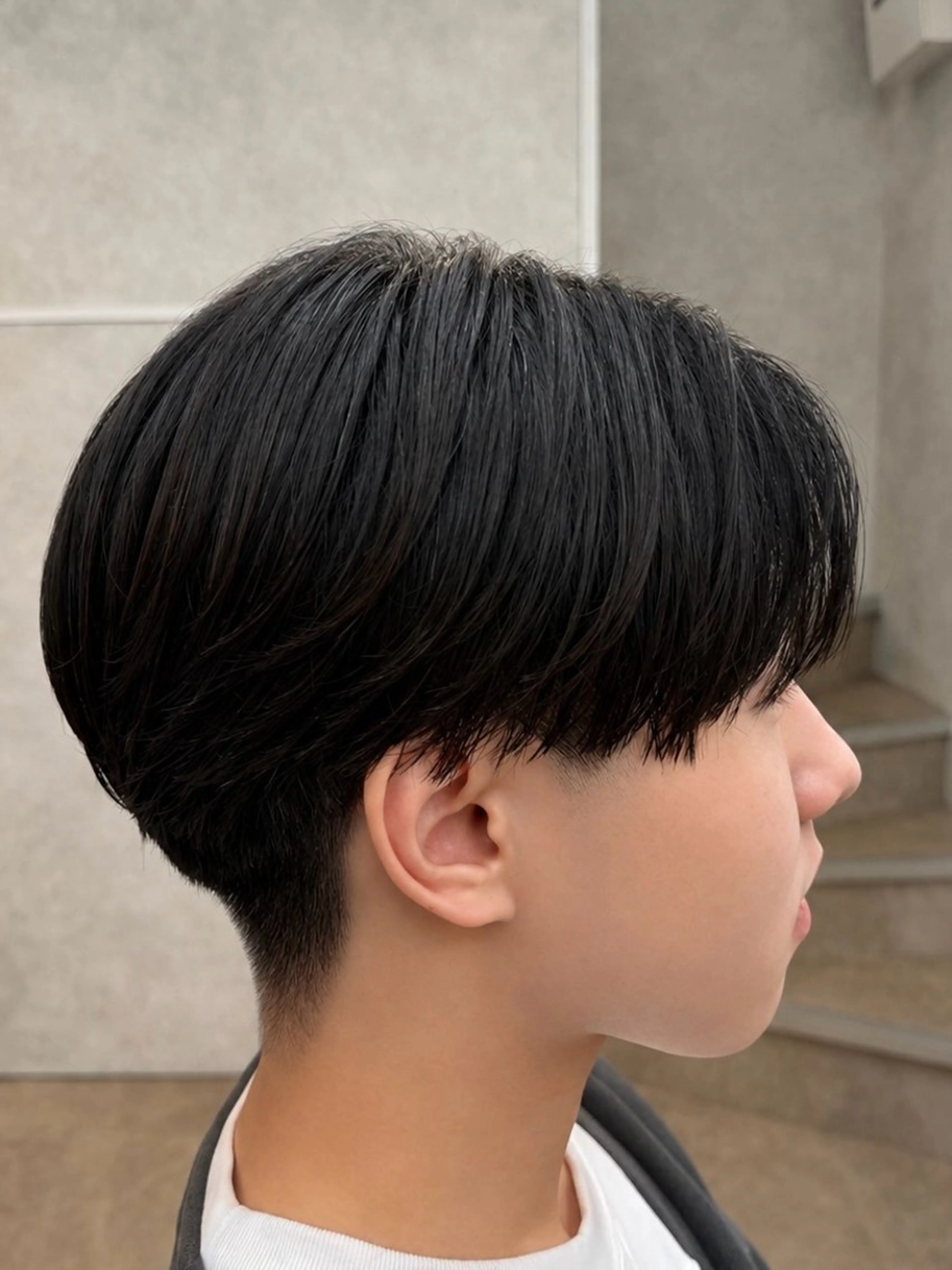 メンズ カット ニュアンスパーマ🌀 毛流れ🩶イザベラのヘアスタイル