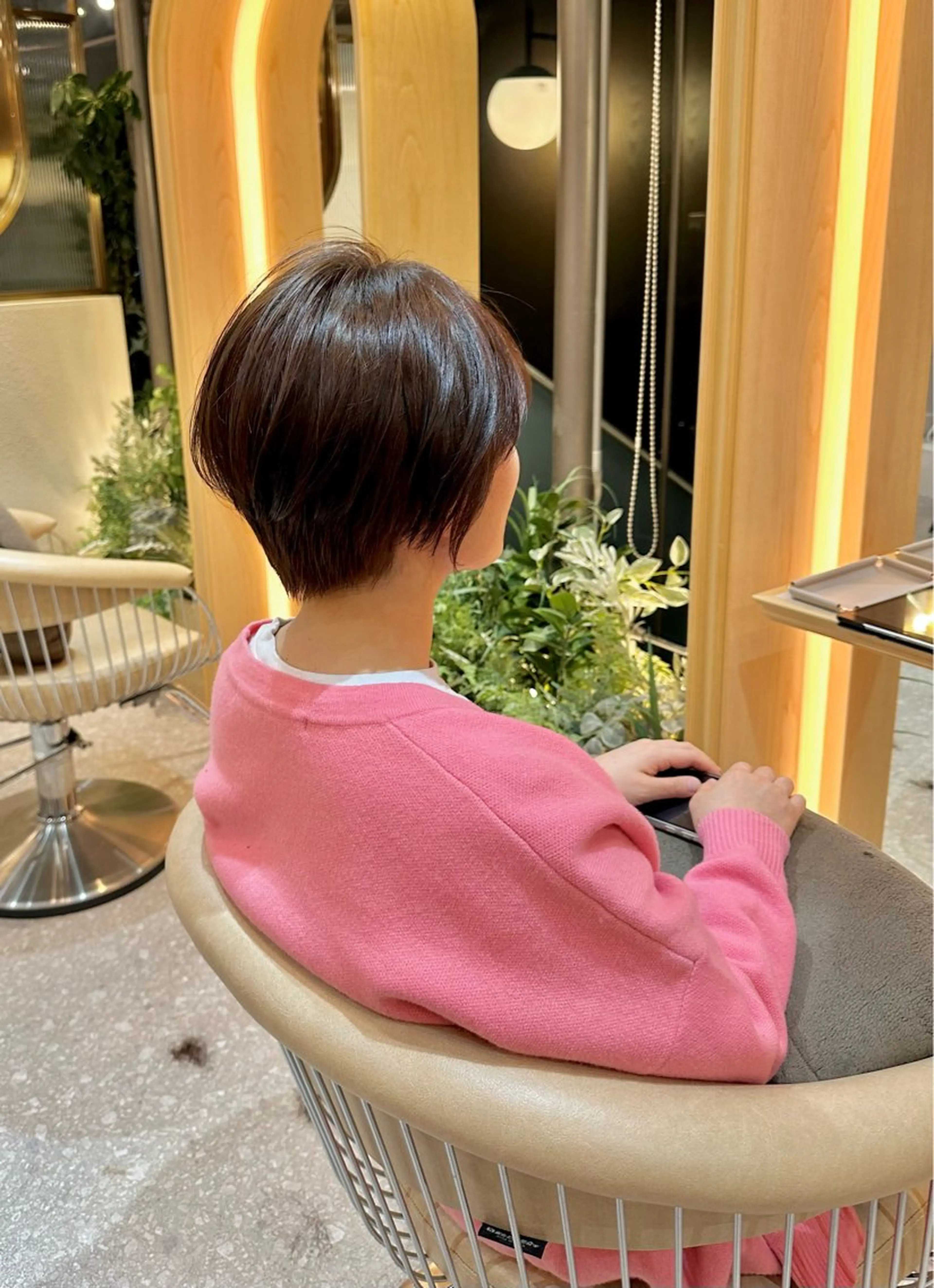 ショート カラー ショートボブ ボブ くびれヘア ショートヘア カット ヘアカラー トリートメント 【ショート/ウルフ/ レイヤーボブ】🐯馨のヘアスタイル