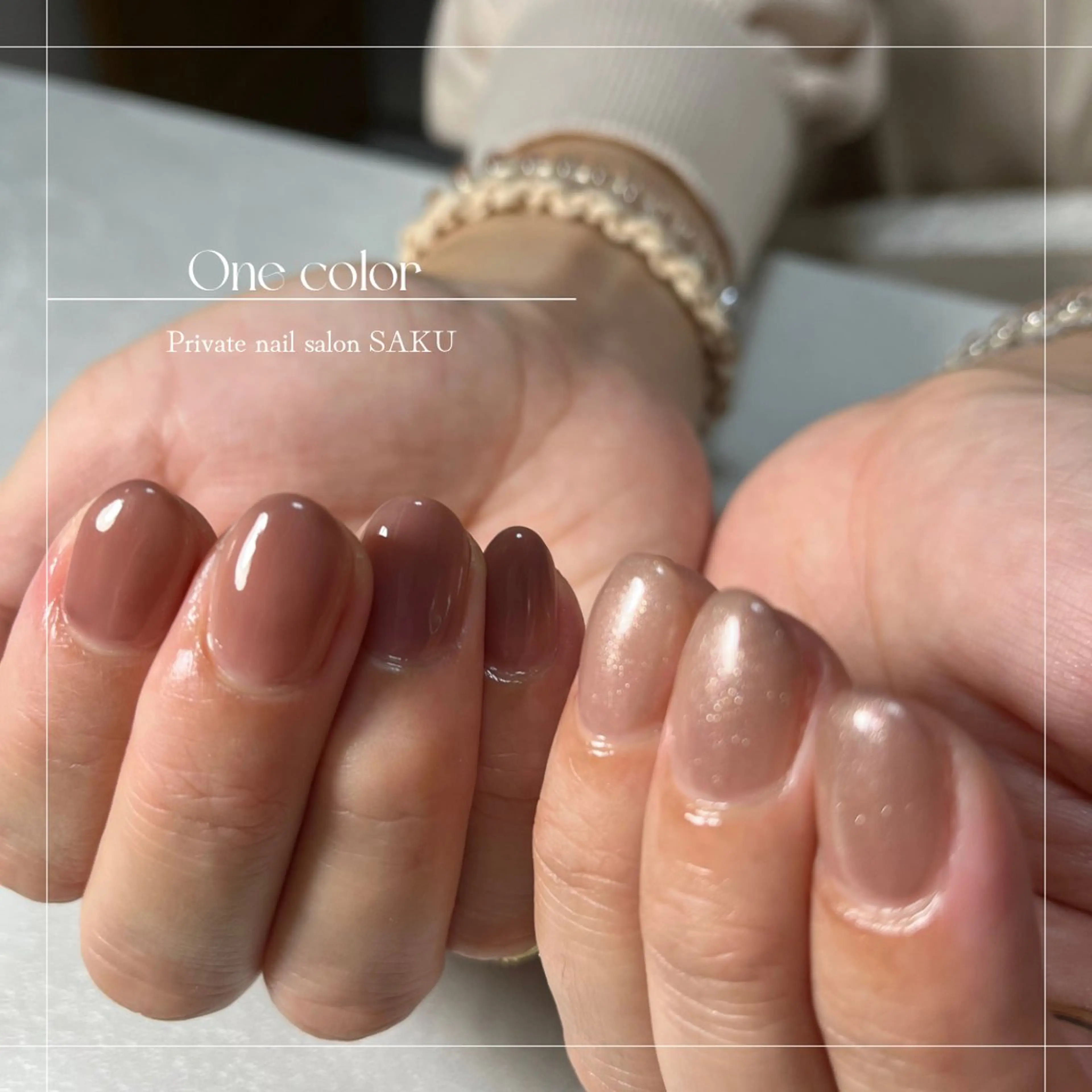 ネイル ハンドネイル SAKU  nail[サクネイル]所属・SAKU nail 作島茜のネイルデザイン