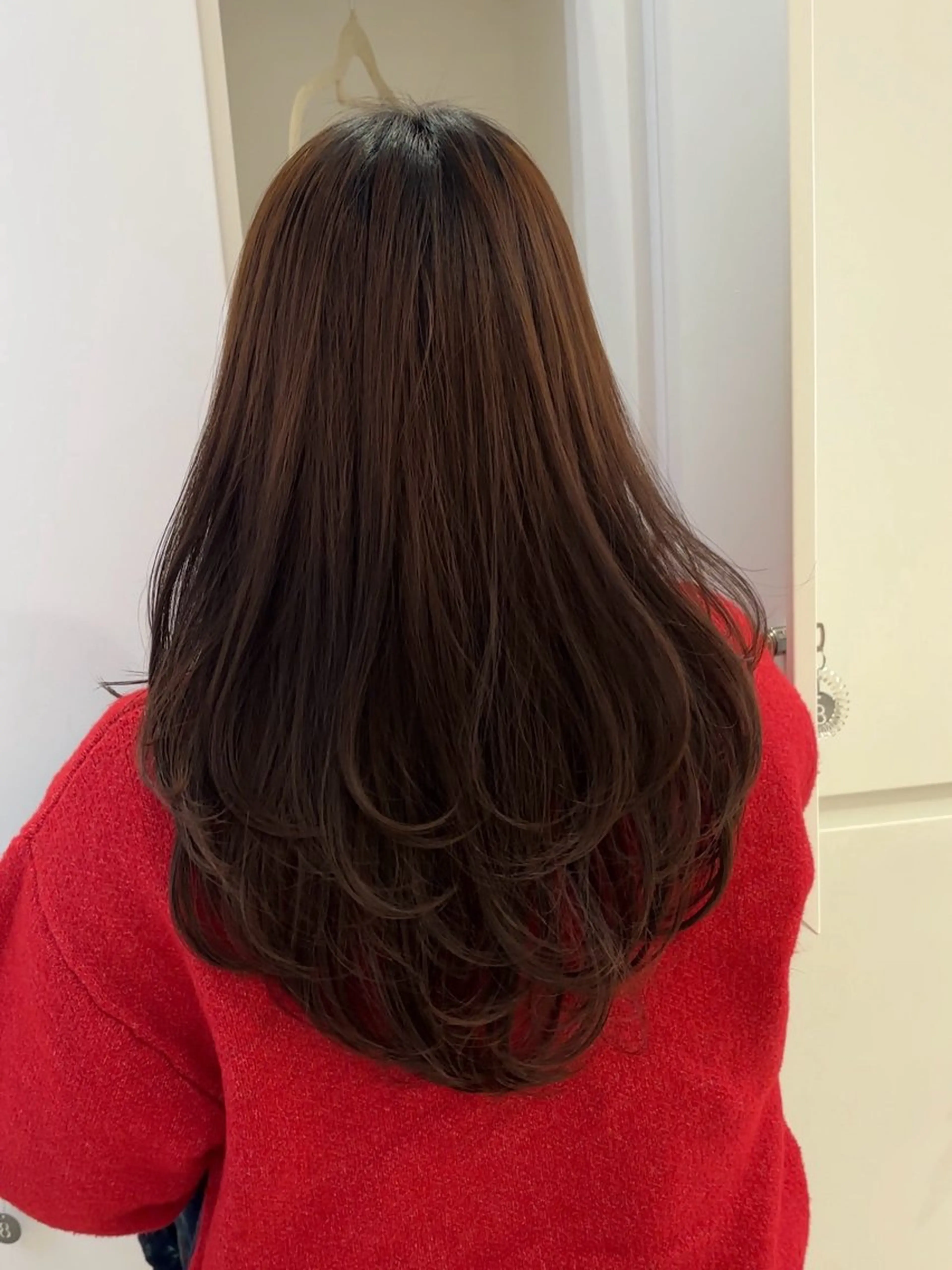 ロング カット MOMOHA/ 🍑レイヤーカットのヘアスタイル