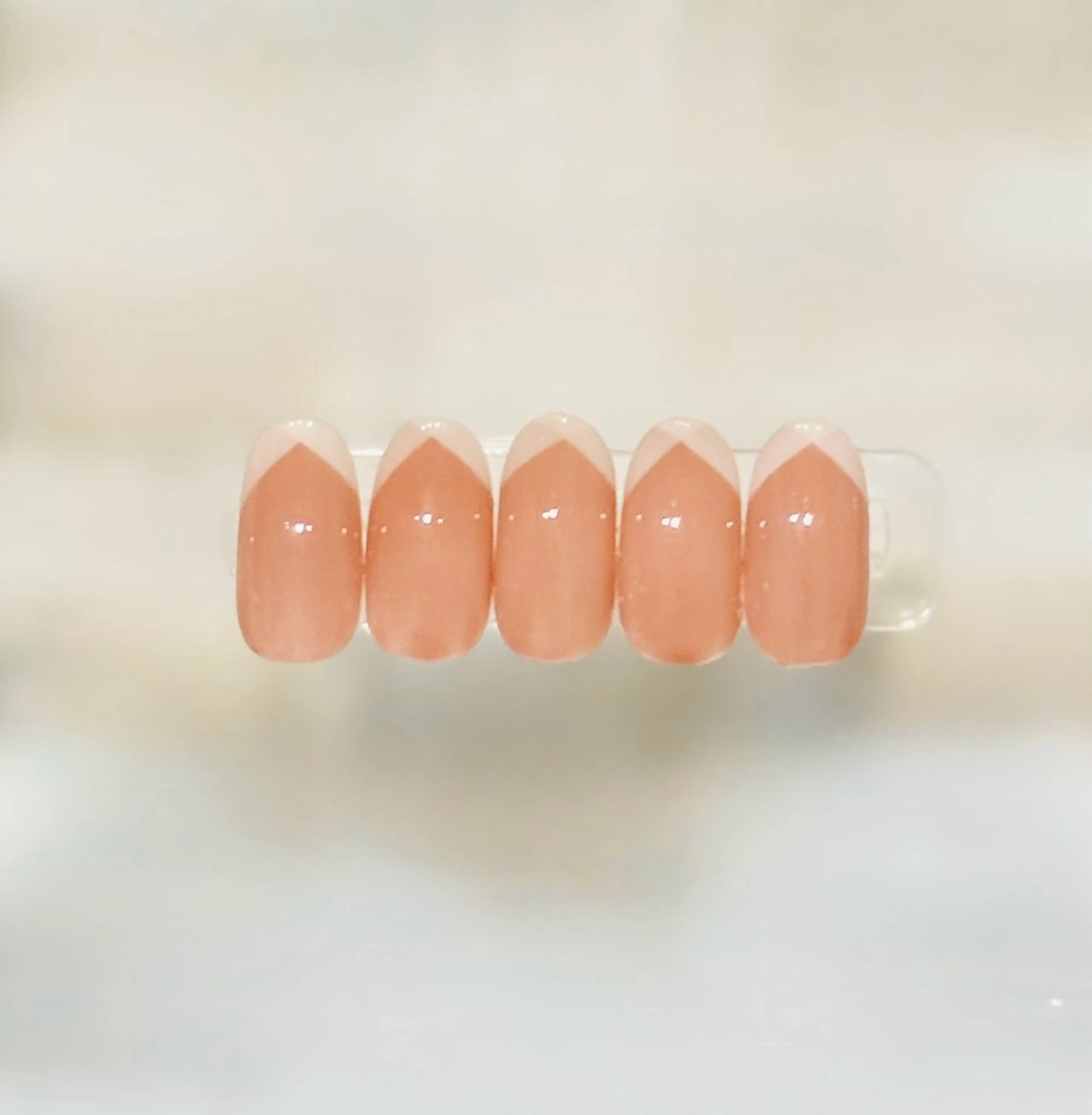 ネイル フレンチネイル ハンドネイル nail Latteのネイルデザイン