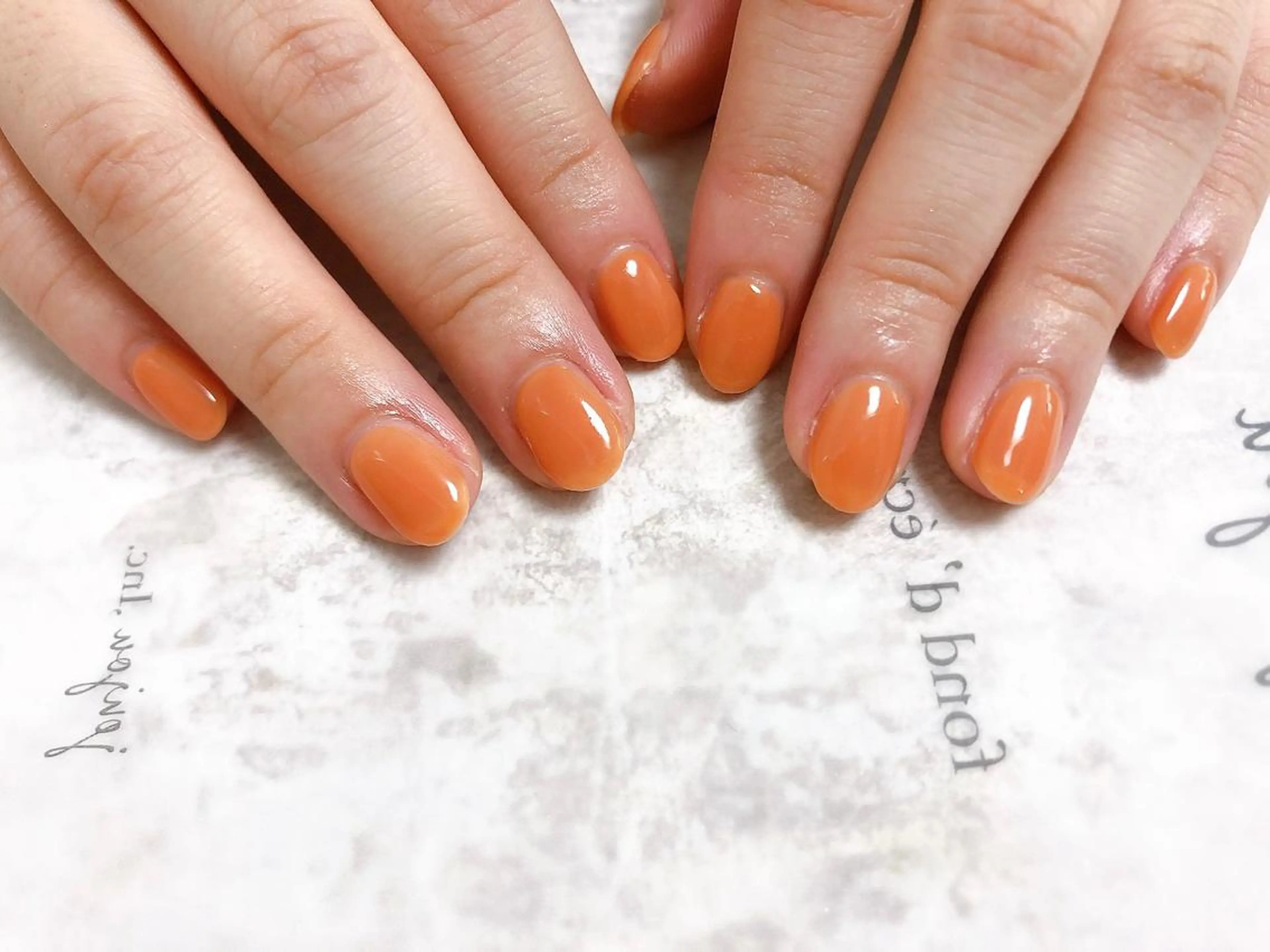 ネイル クリアネイル ハンドネイル mogunail &blowのネイルデザイン