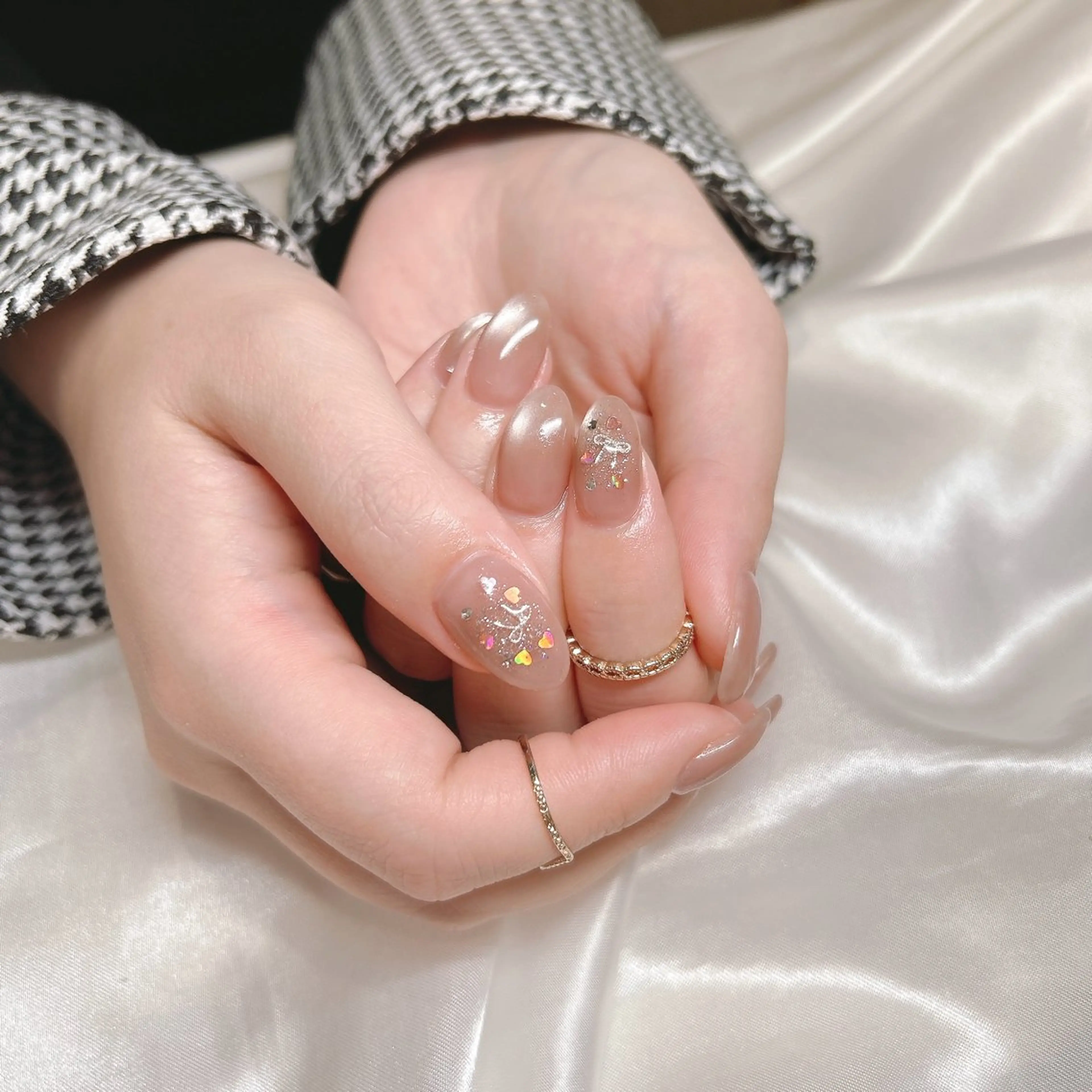 ネイル シンプルネイル ハンドネイル junna 金山.東別院.上前津のネイルデザイン