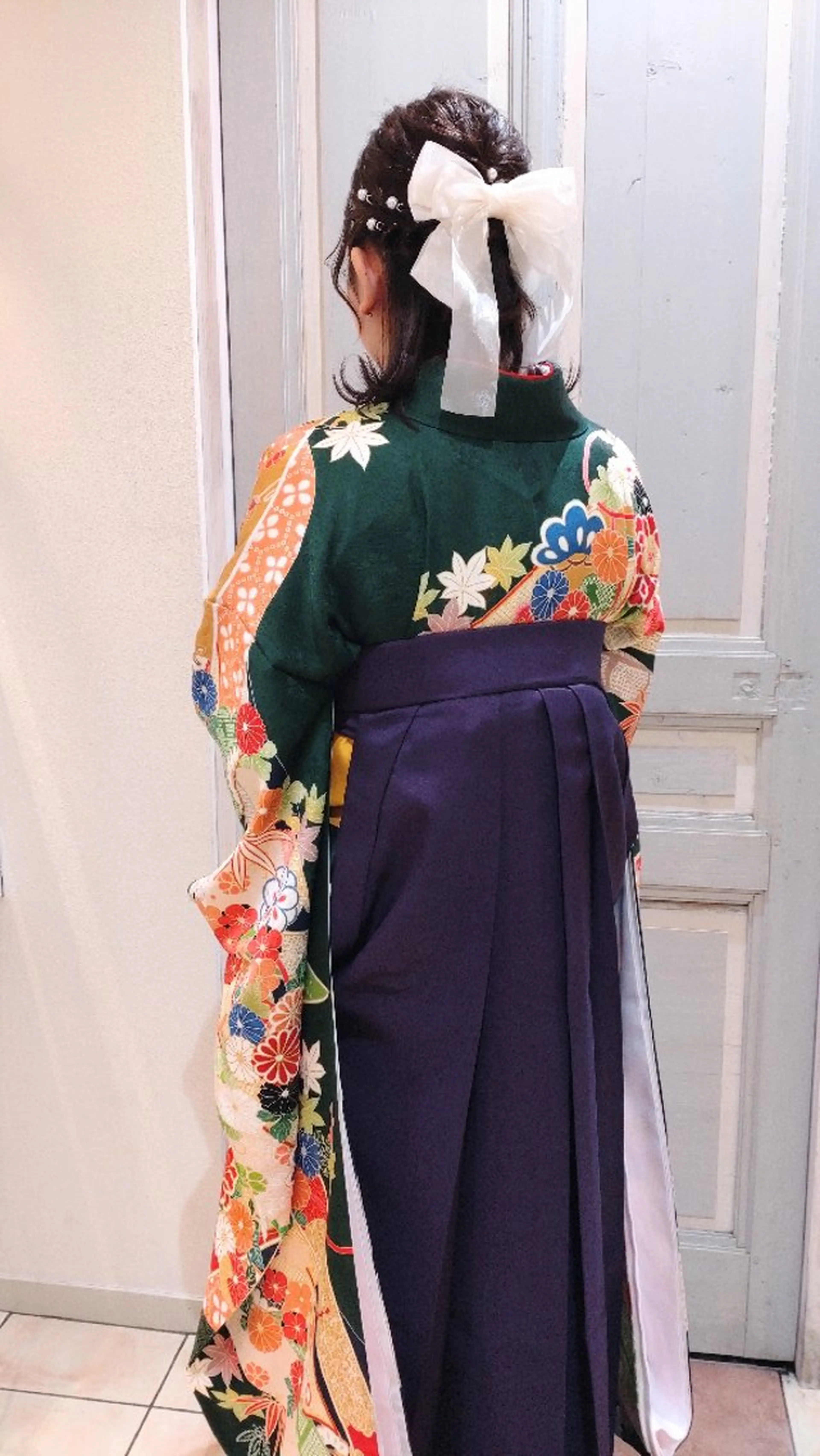 ミディアム ヘアアレンジ 大槻 百合子のヘアスタイル