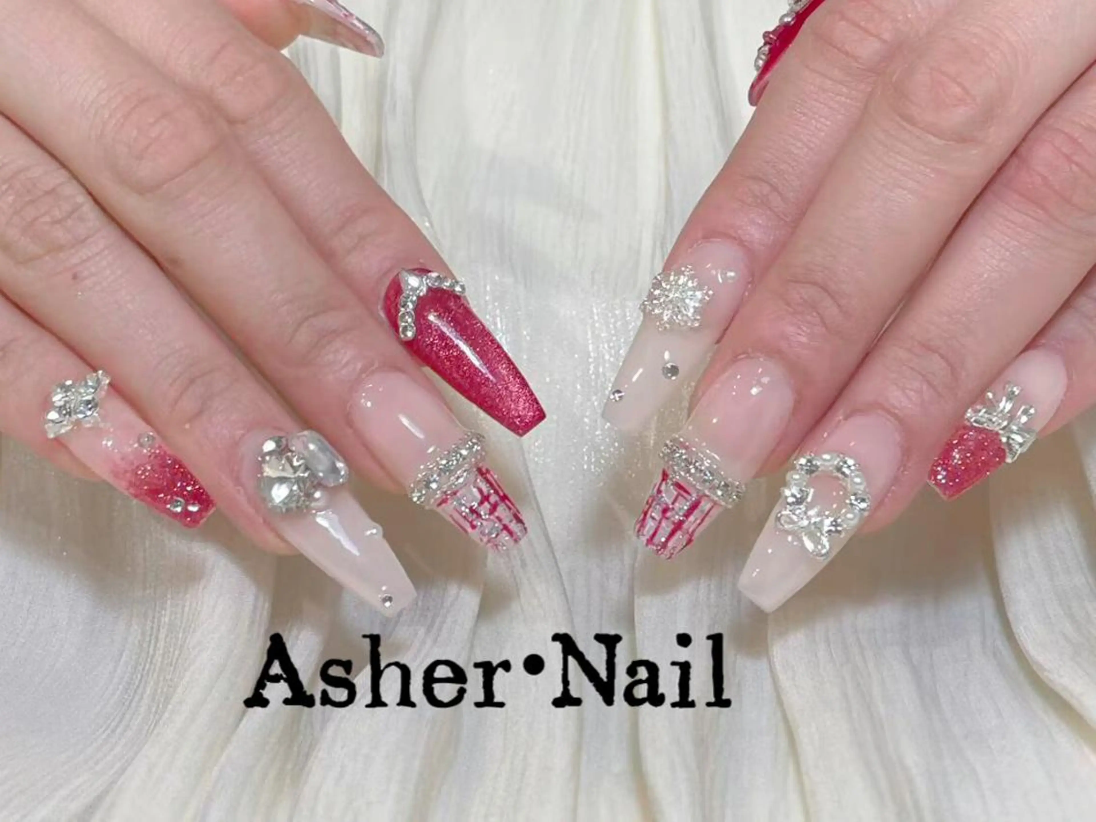 ネイル ハンドネイル ハンドケア Asher-Yuki 🍁のネイルデザイン